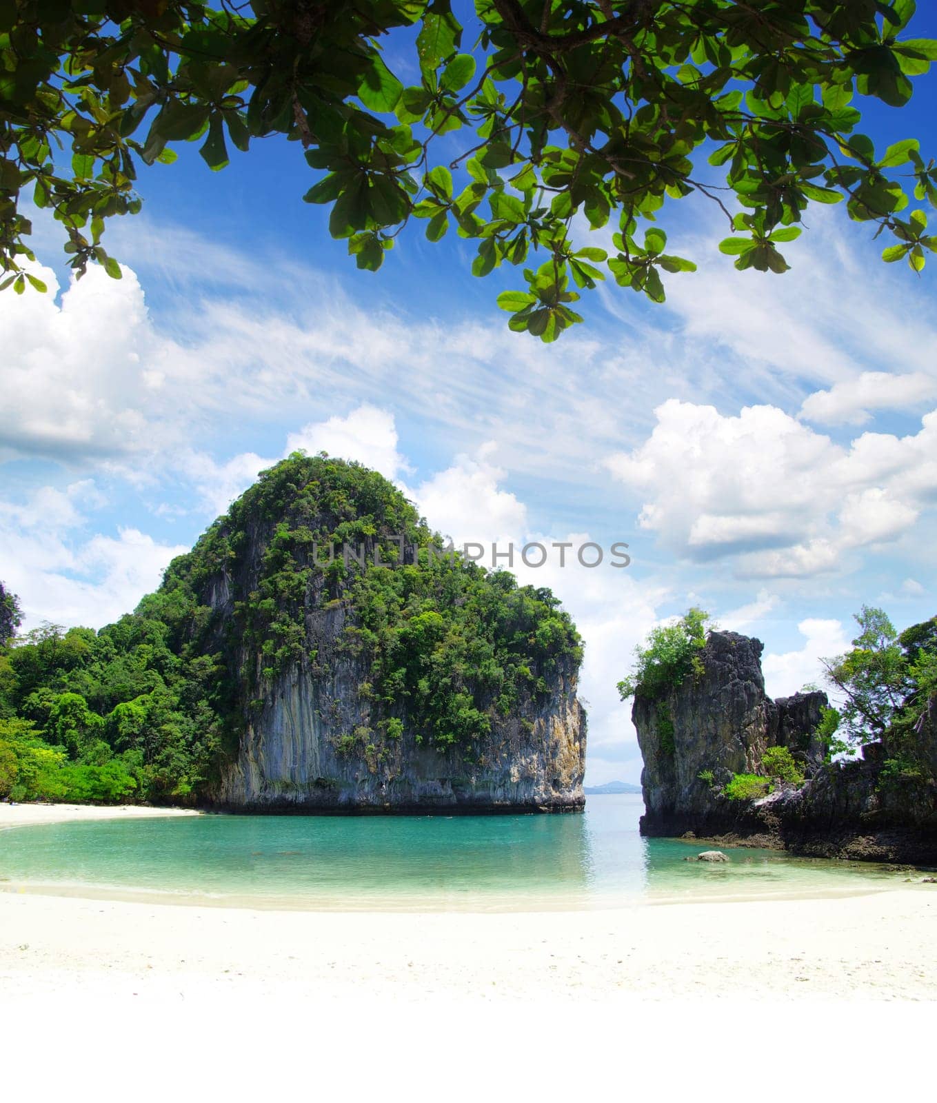 rocks and sea in Krabi Thsiland