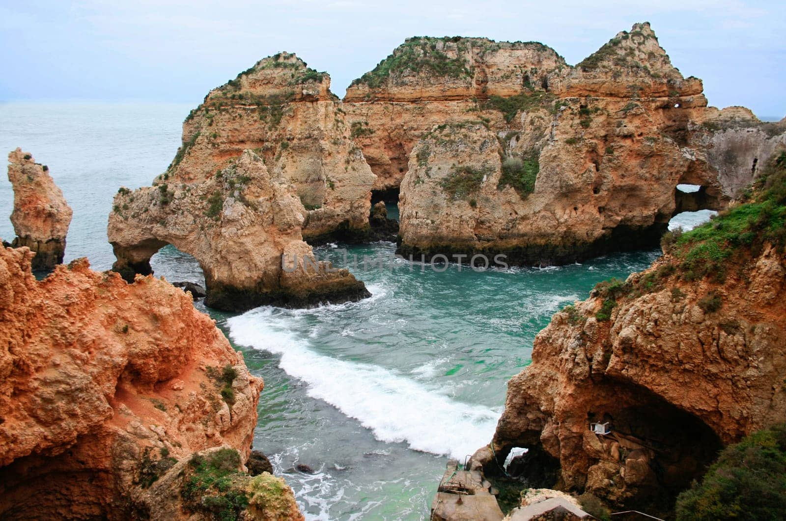 Ponta da Piedade with its caves, rocks and coves, Lagos, Portugal