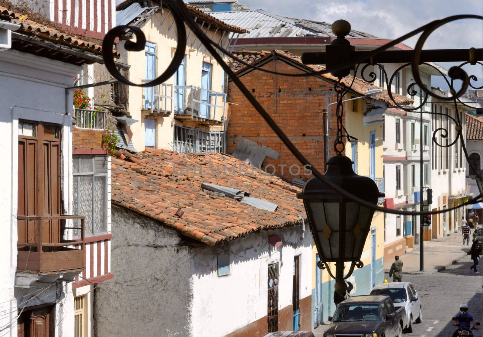 Cuenca, Ecuador, Latin America..Cuenca (full name Santa Ana de los cuatro ríos de Cuenca), capital of the province of Azuay, is located in the sierra of the Andes in the Austro (southern region) of Ecuador. It was founded on April 12, 1557. The center of the city is listed as a UNESCO World Heritage Trust site.