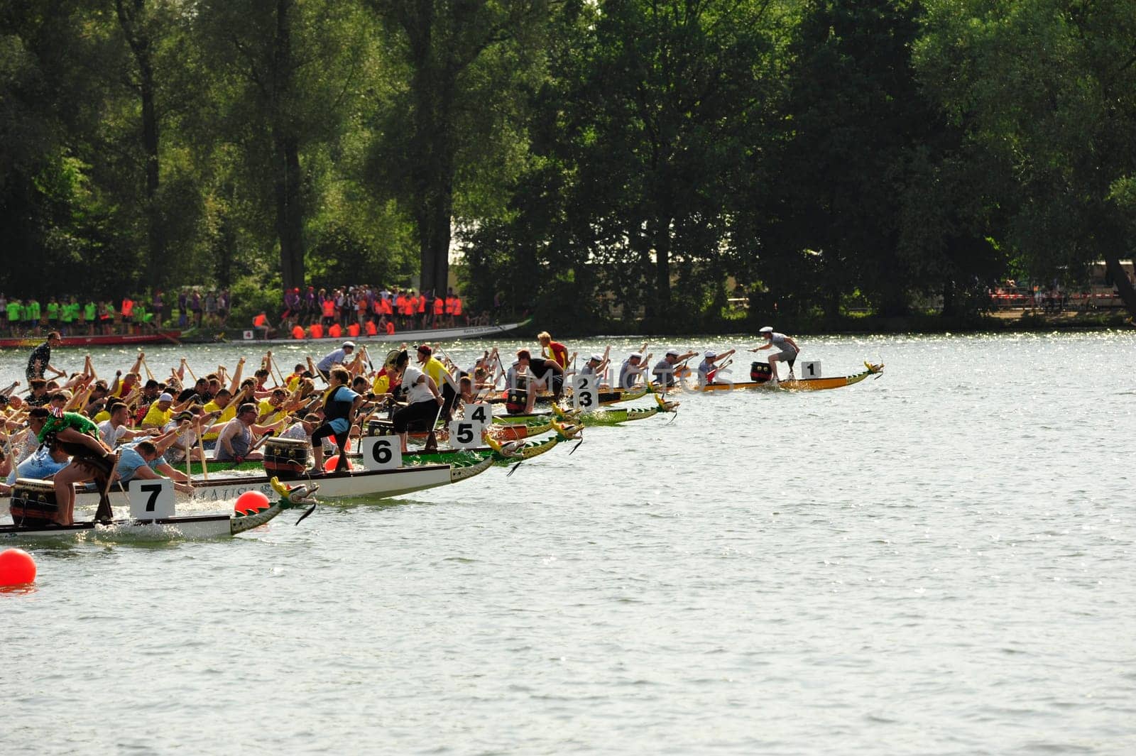 20. Jubiläum der Hannover Dragonboatraces Pfingsten 2014