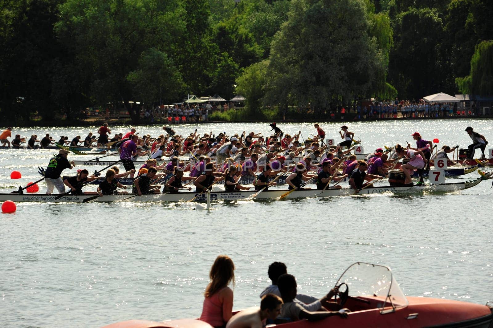 20. Jubiläum der Hannover Dragonboatraces Pfingsten 2014