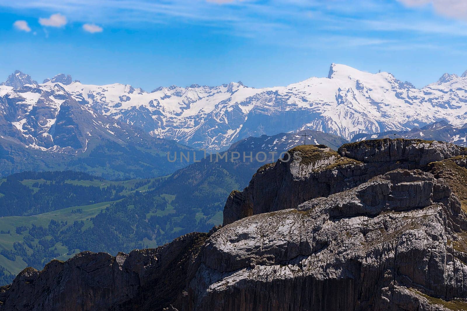 View from Pilate to Titlis
