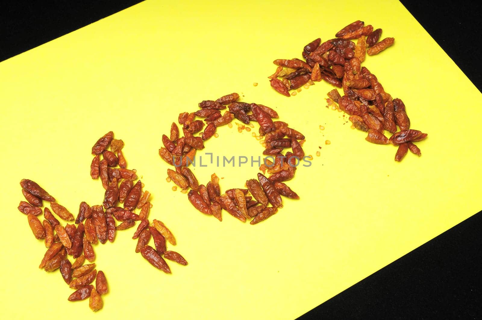 Some Very Hot Chili Peppers Ready to Cook