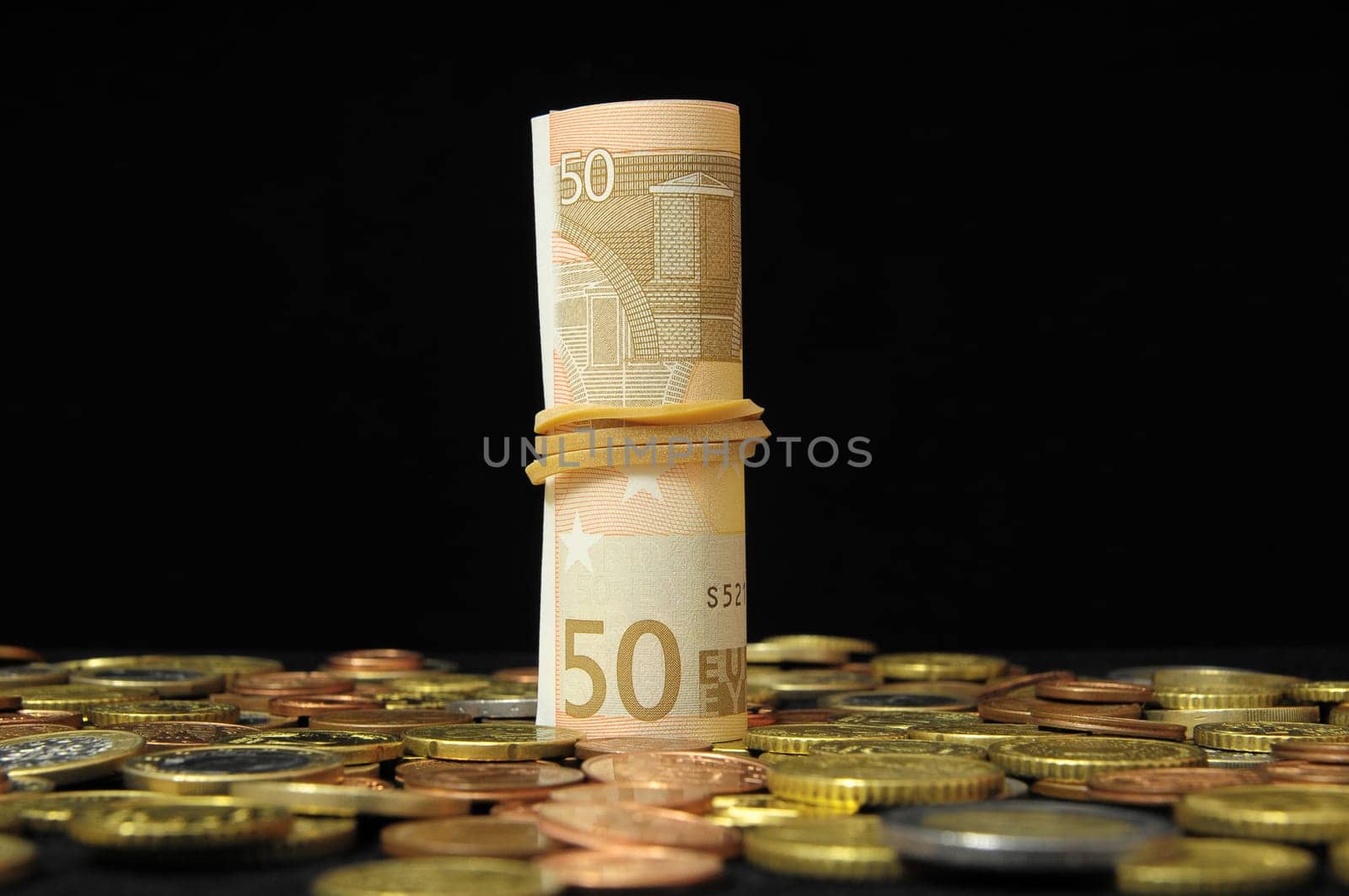 Some Scattered Money Representing Different Markets Financial Concept