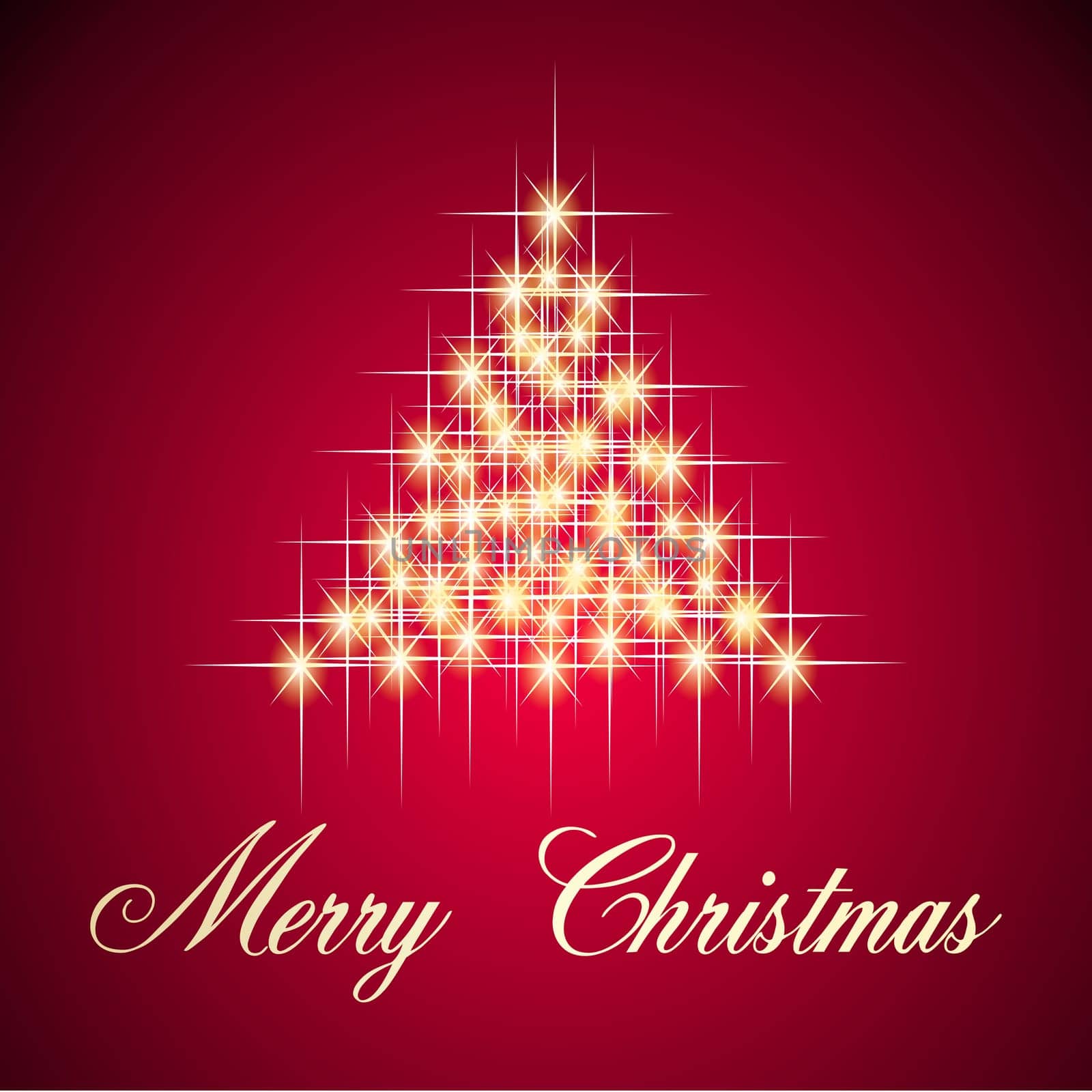 Christmas background red