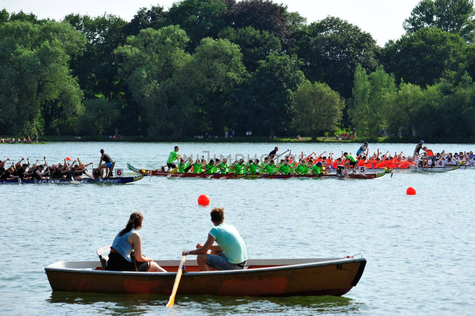 20. Jubiläum der Hannover Dragonboatraces Pfingsten 2014
