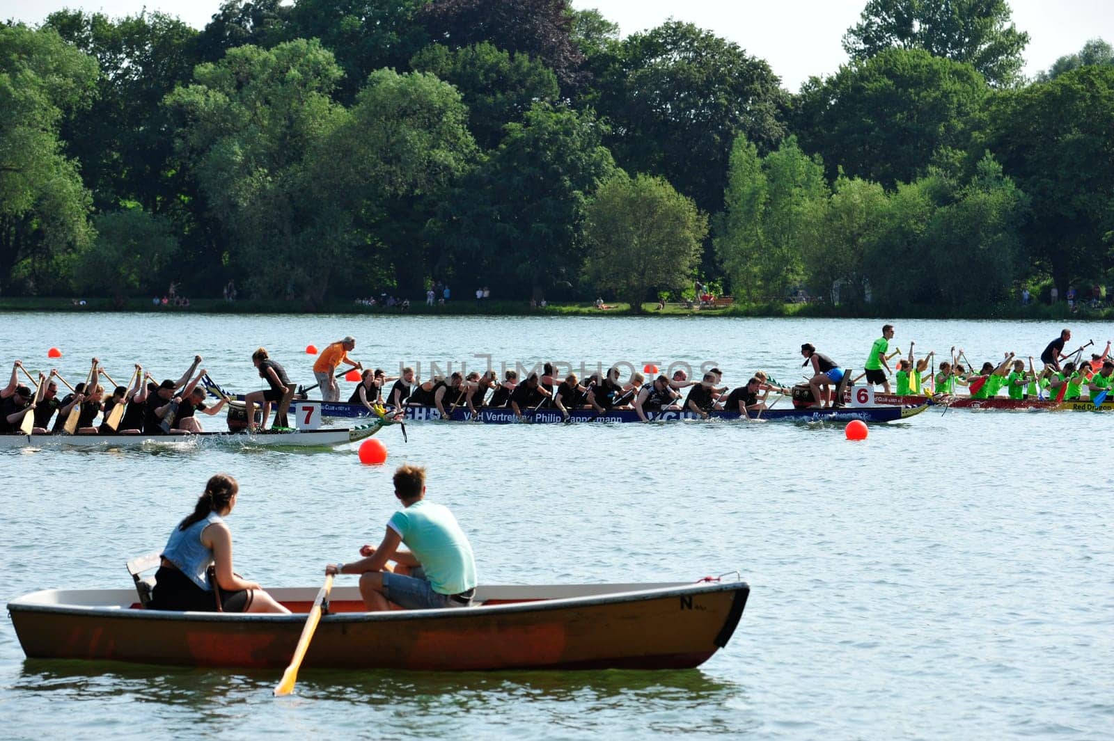 20. Jubiläum der Hannover Dragonboatraces Pfingsten 2014