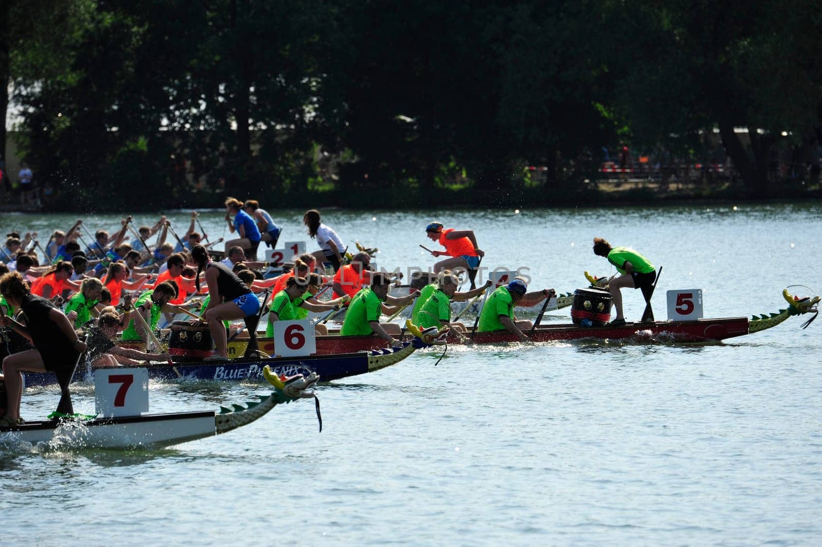 20. Jubiläum der Hannover Dragonboatraces Pfingsten 2014