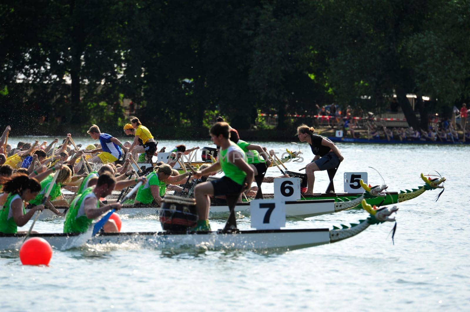 20. Jubiläum der Hannover Dragonboatraces Pfingsten 2014