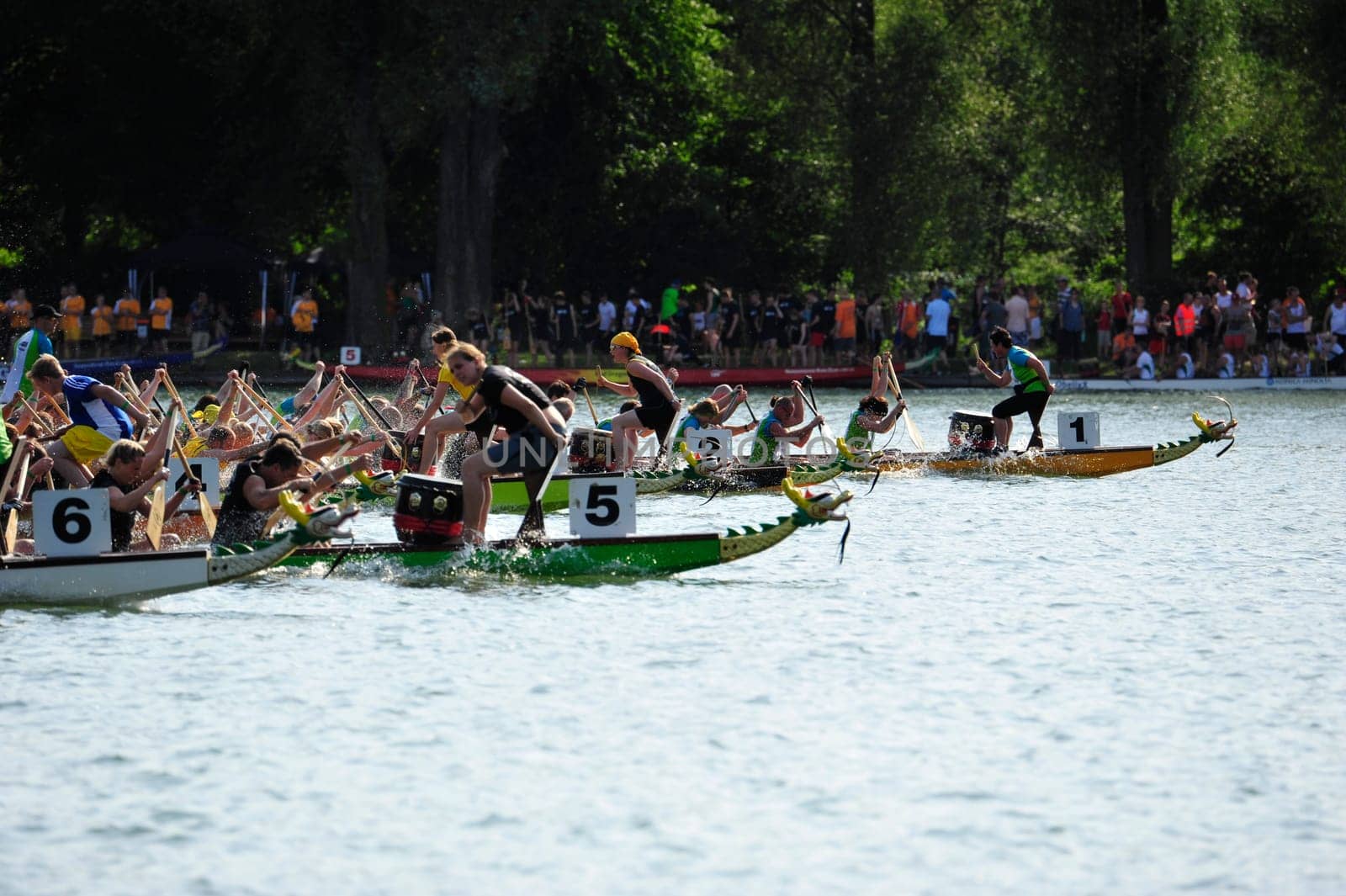 20. Jubiläum der Hannover Dragonboatraces Pfingsten 2014