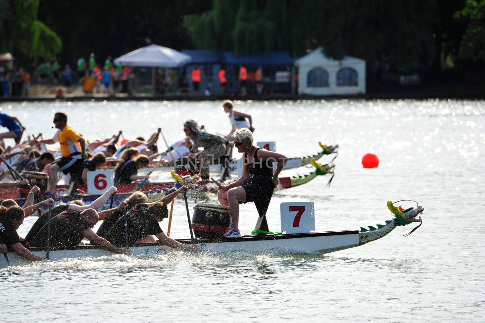 20. Jubiläum der Hannover Dragonboatraces Pfingsten 2014