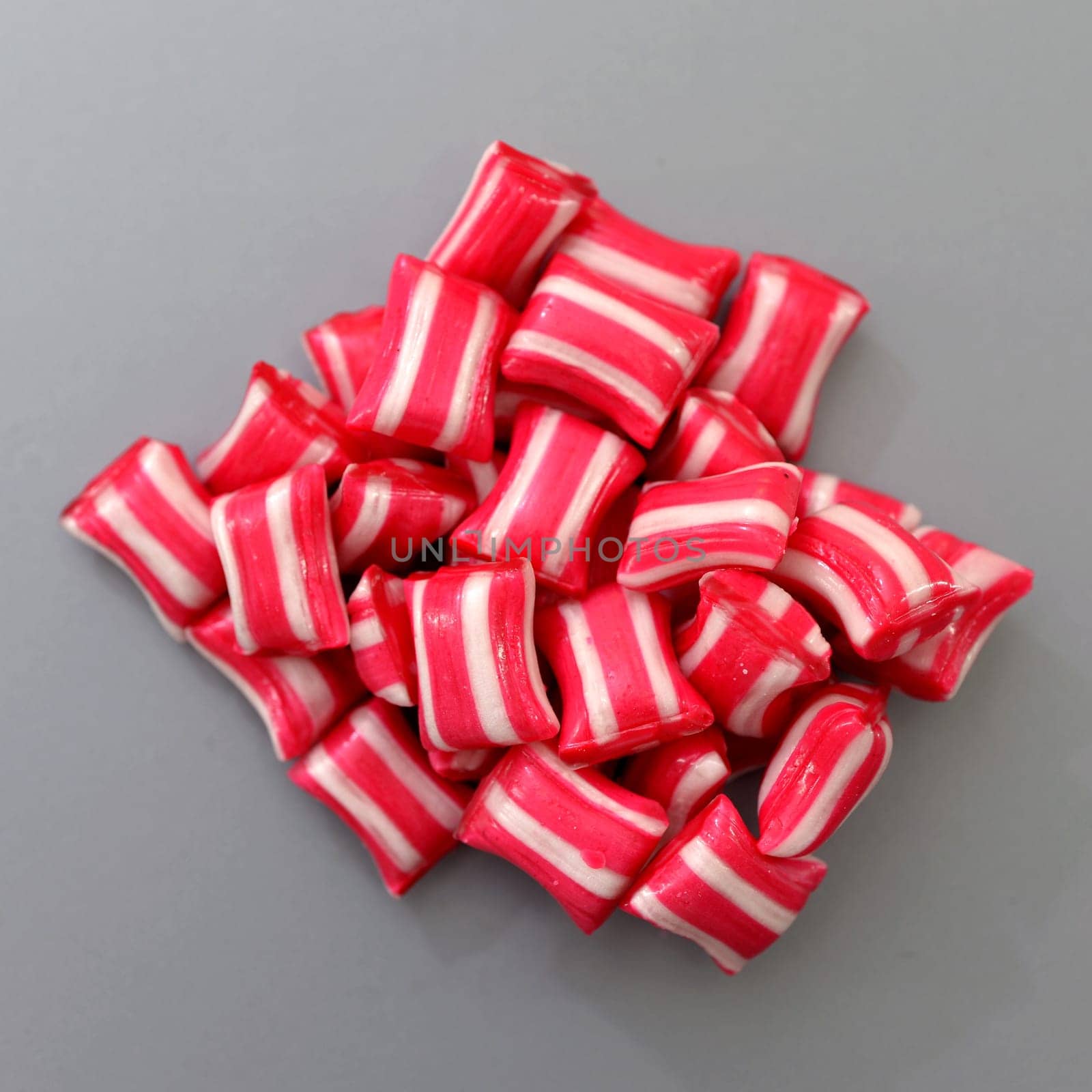 A close up shot of boiled sweets