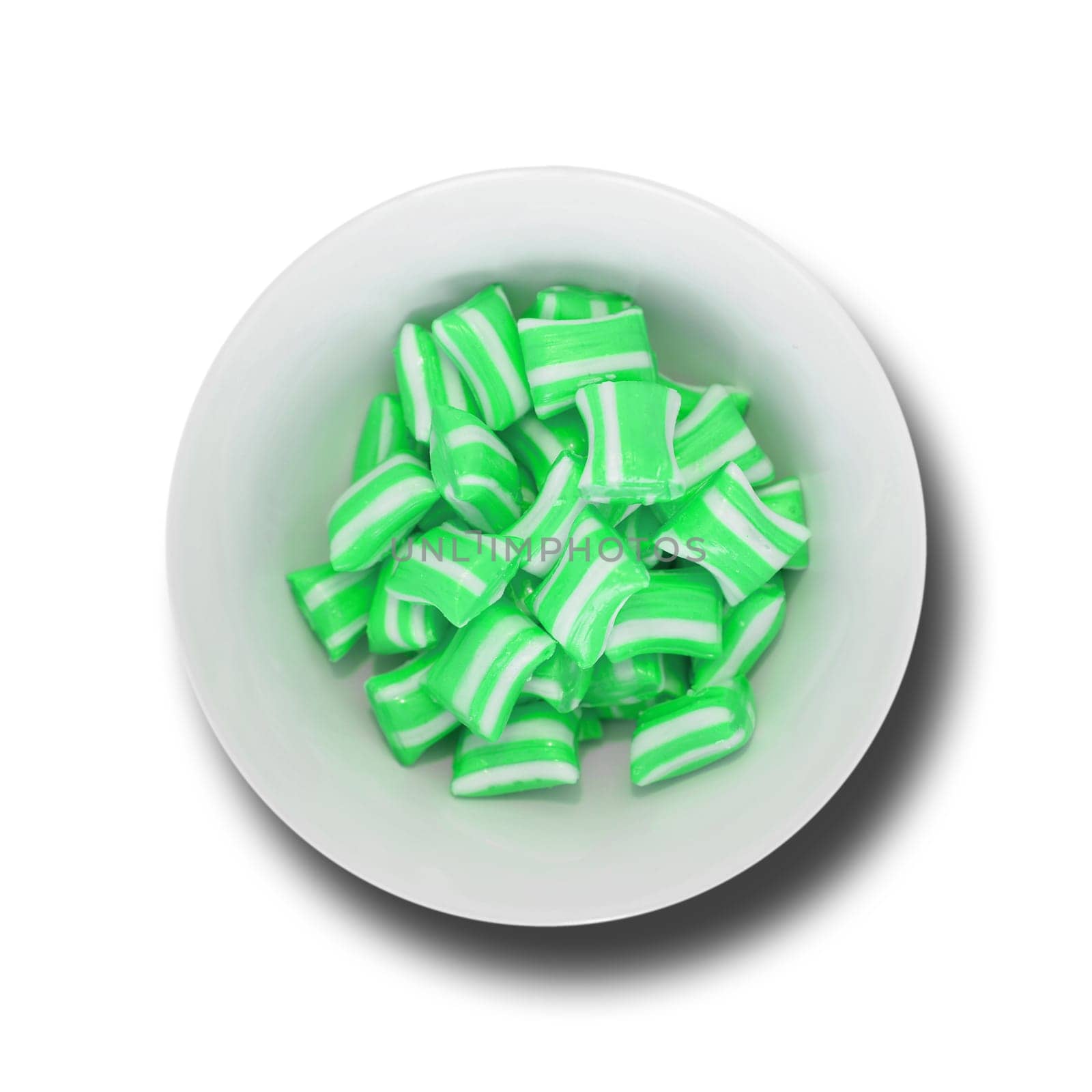 A close up shot of boiled sweets