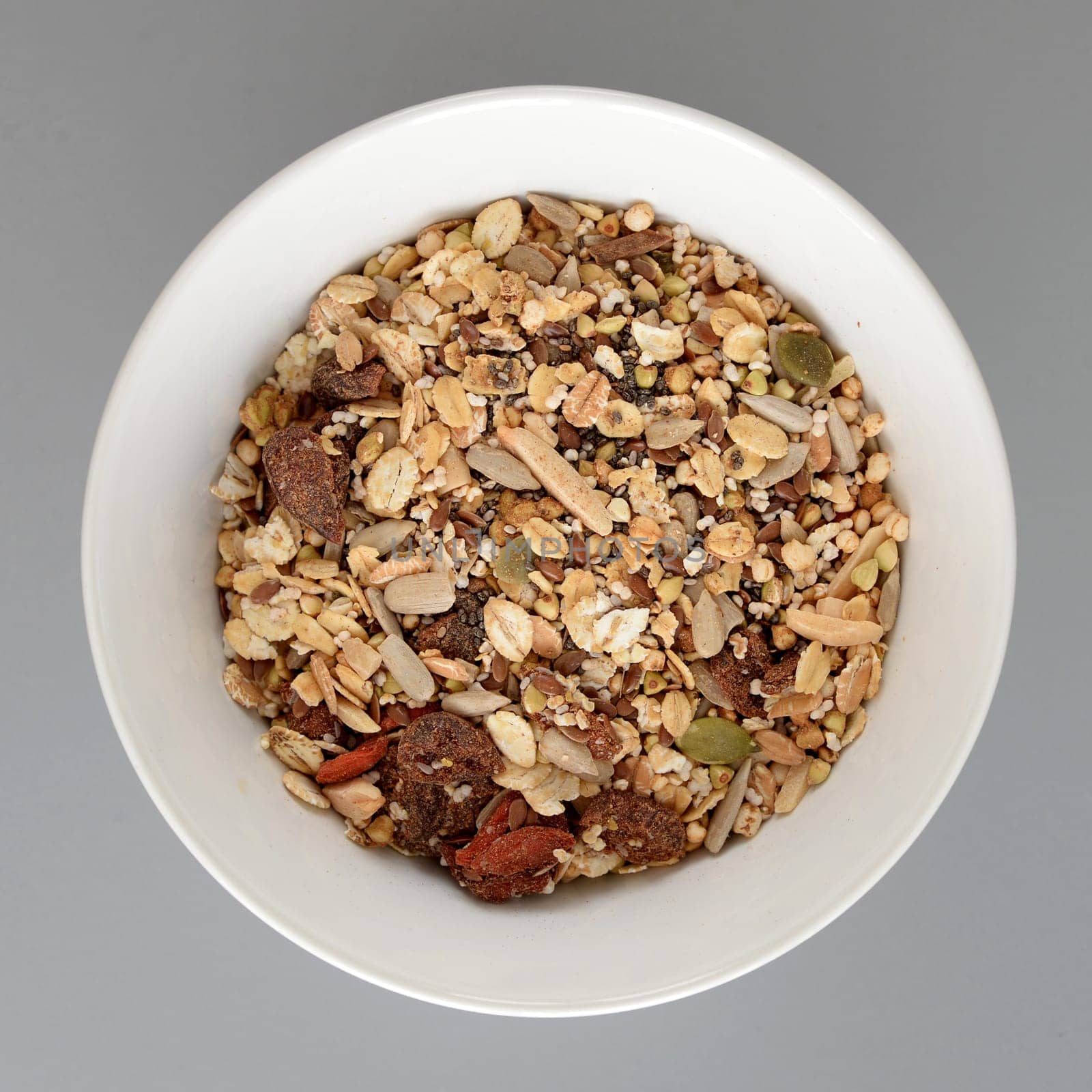 A close up shot of breakfast cereals