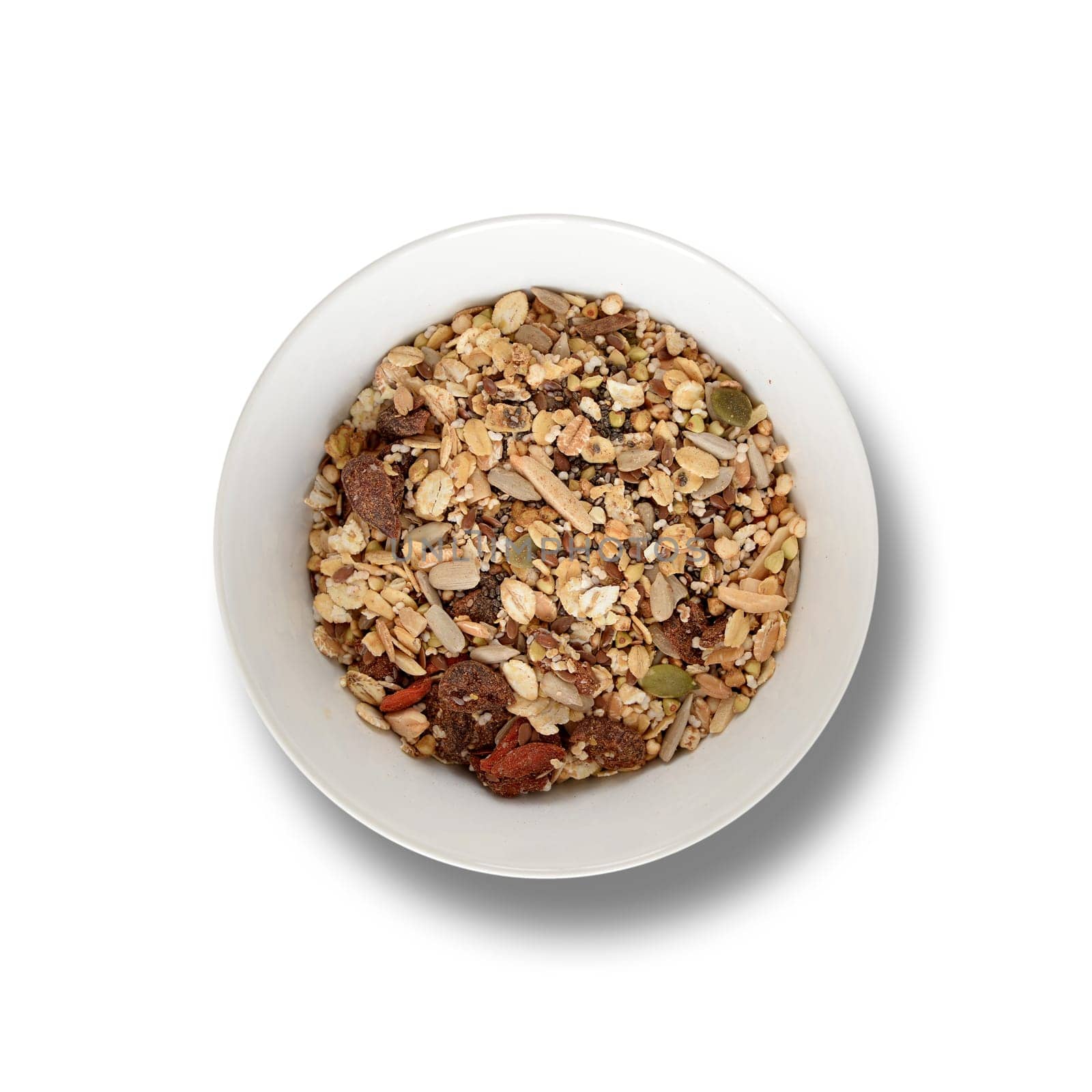 A close up shot of breakfast cereals