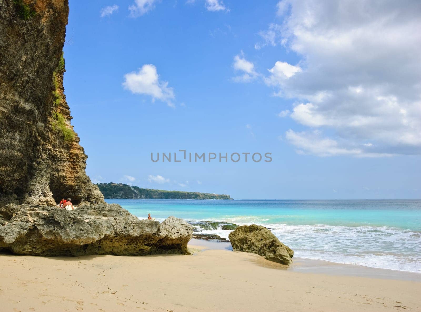 Dreamland beach in Bali, Indonesia
