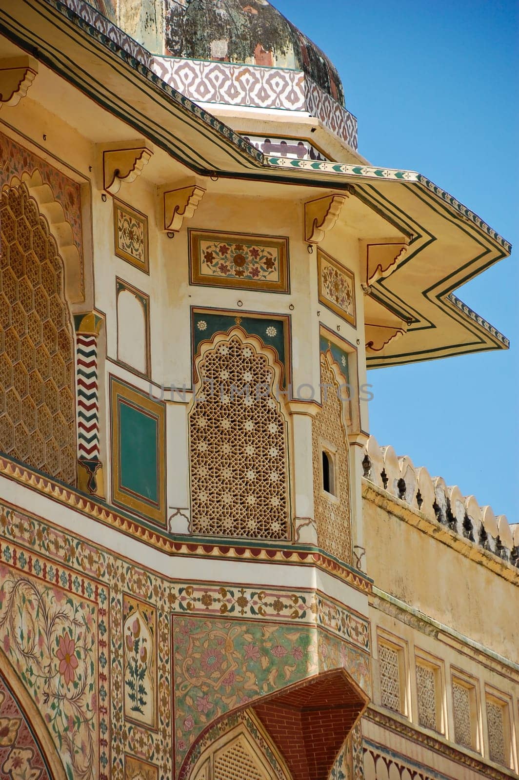 Beautiful Indian decorated building
