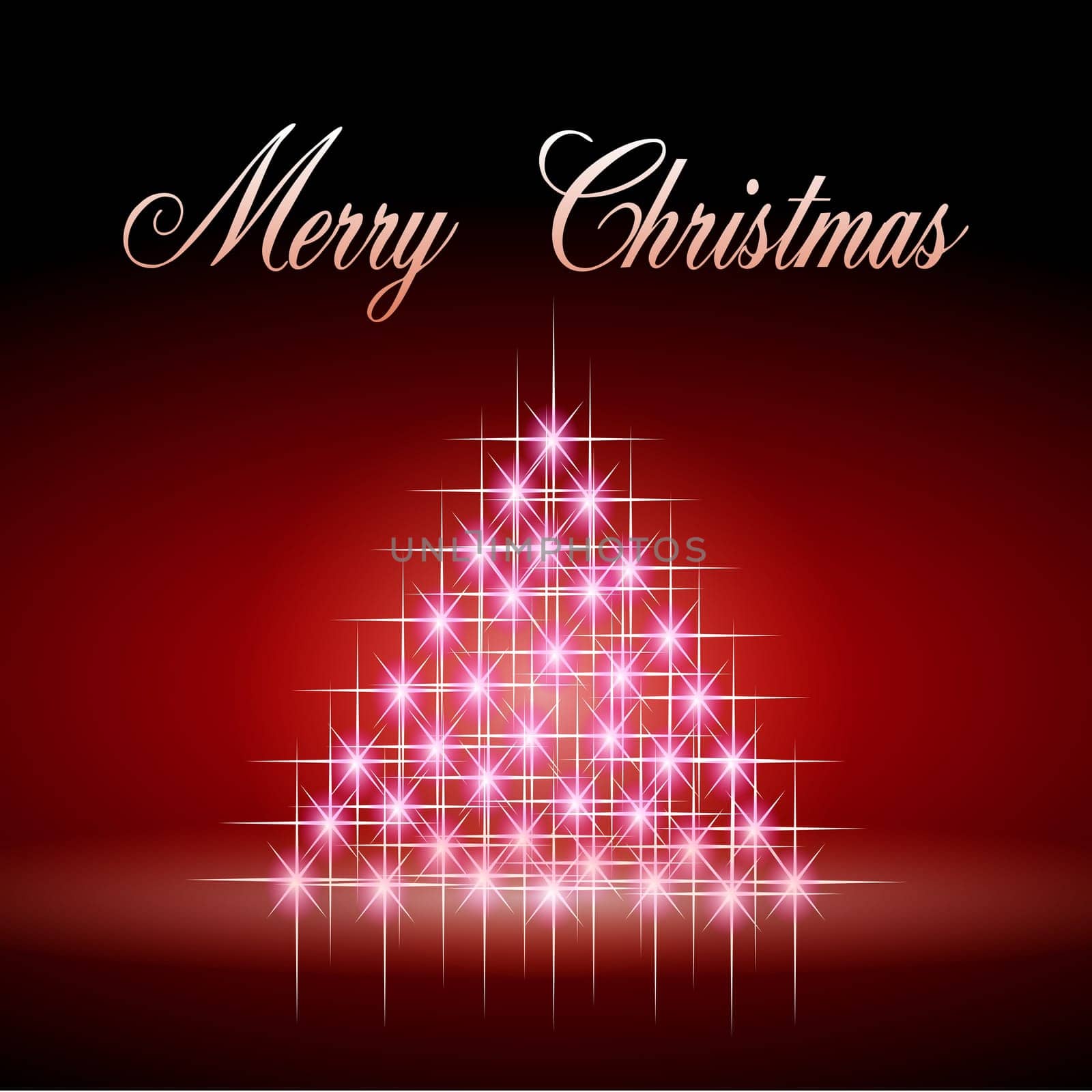 Christmas background red