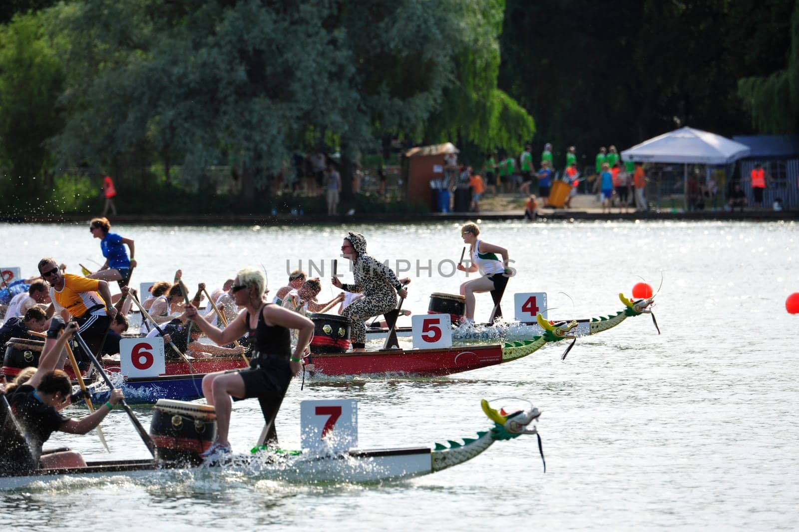 20. Jubiläum der Hannover Dragonboatraces Pfingsten 2014