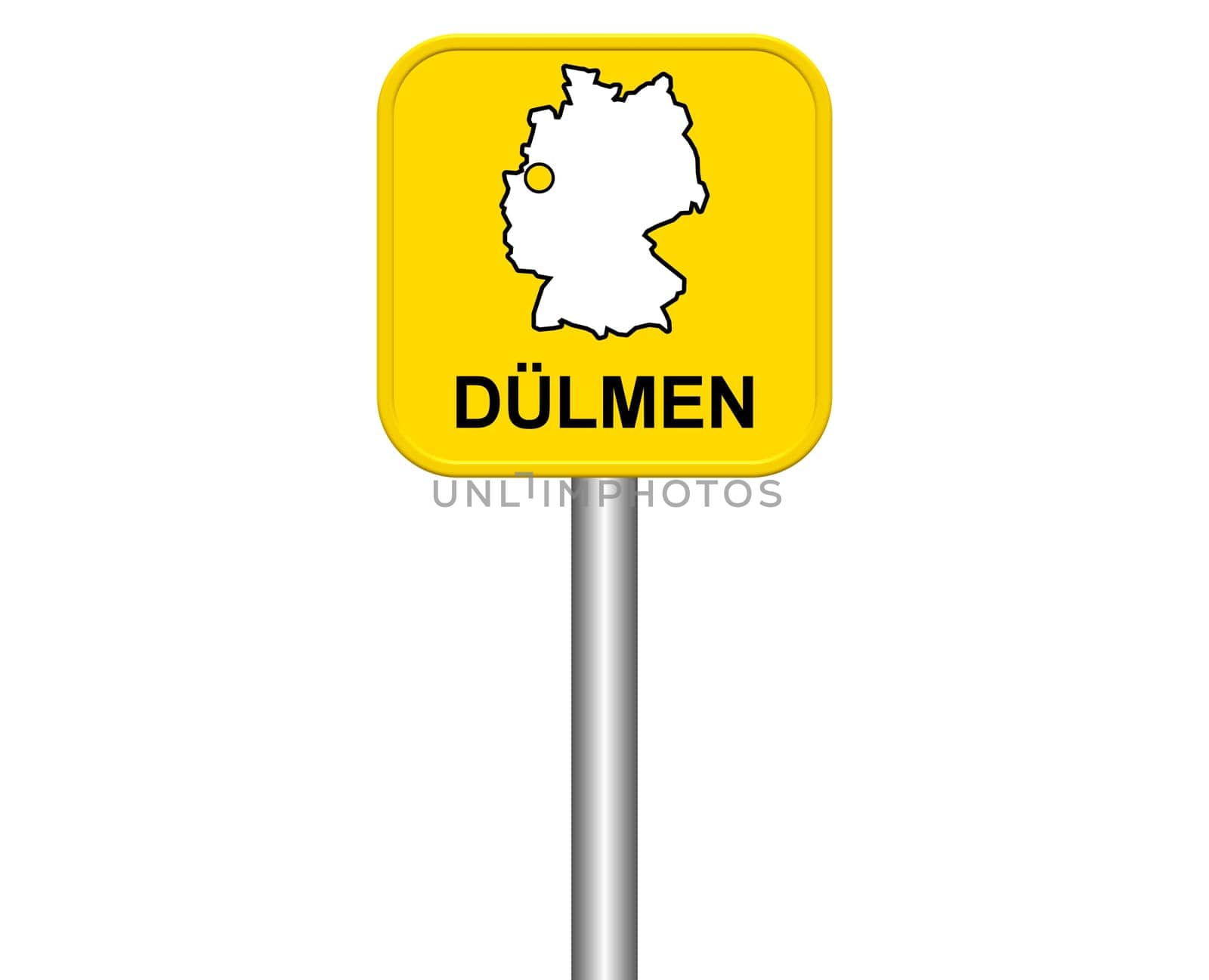 Entrance sign: Dülmen