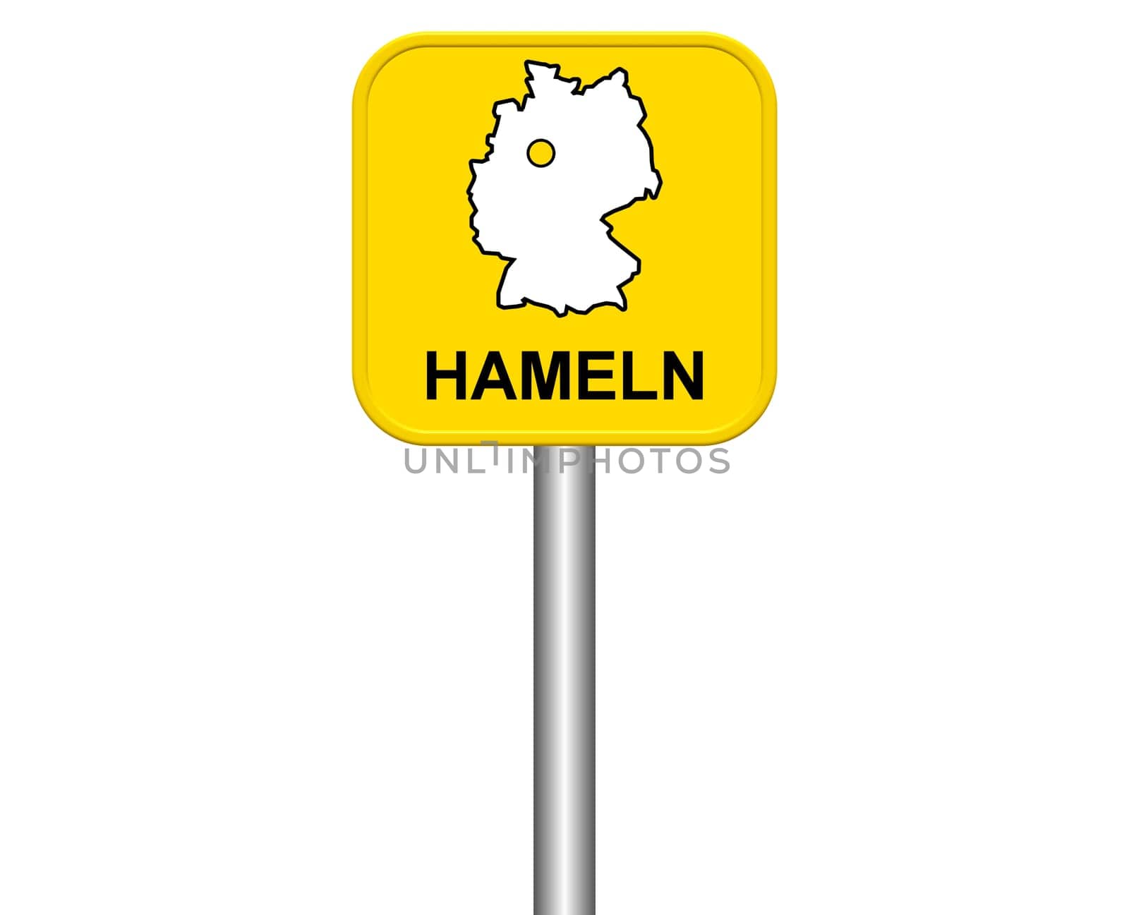 Entrance sign: Hameln