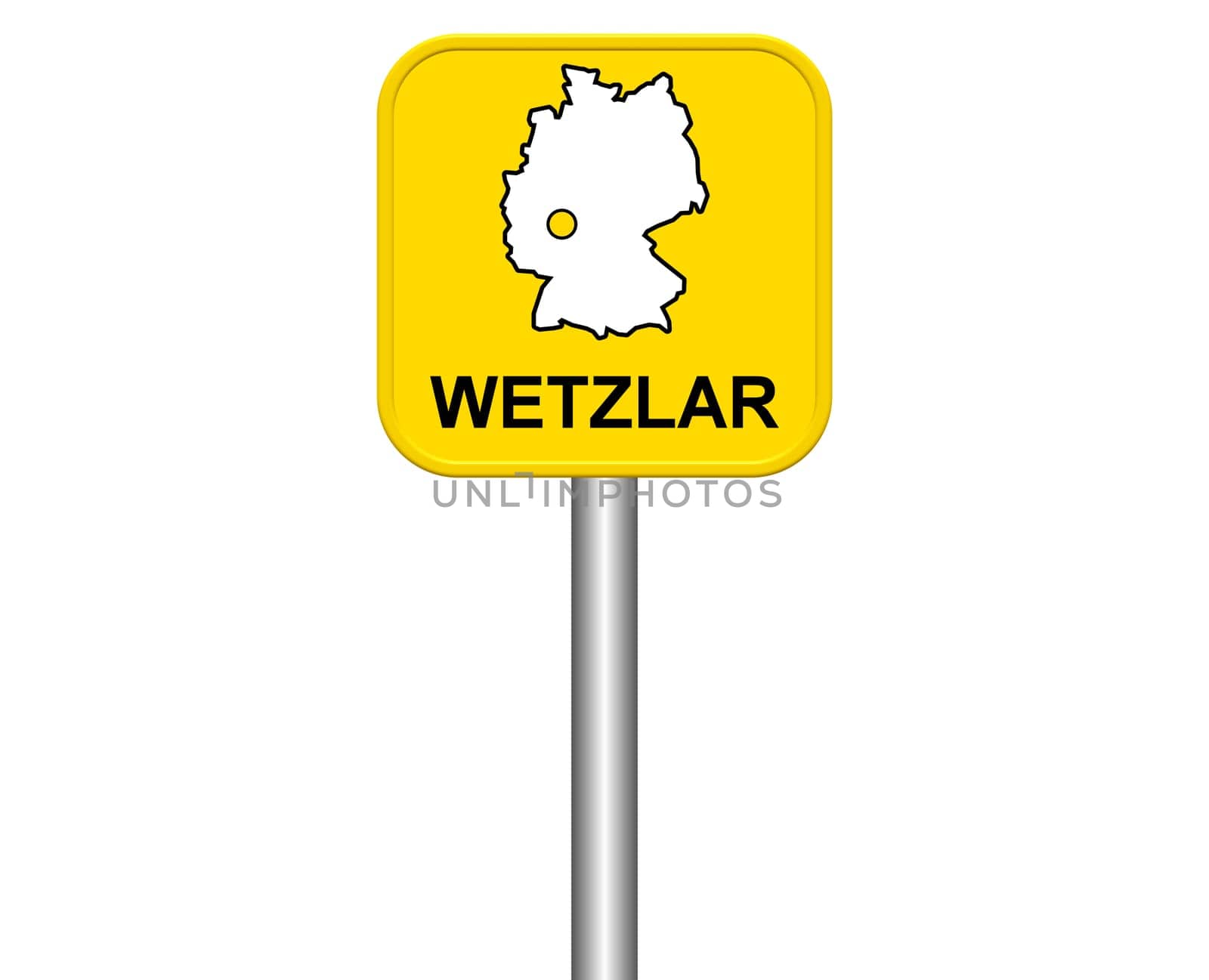Entrance sign: Wetzlar