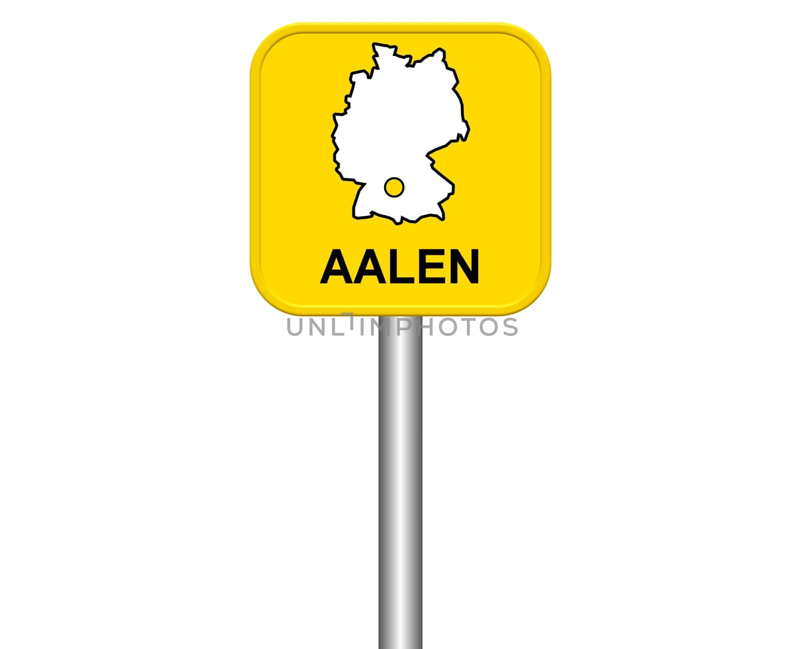 Entrance sign: Aalen