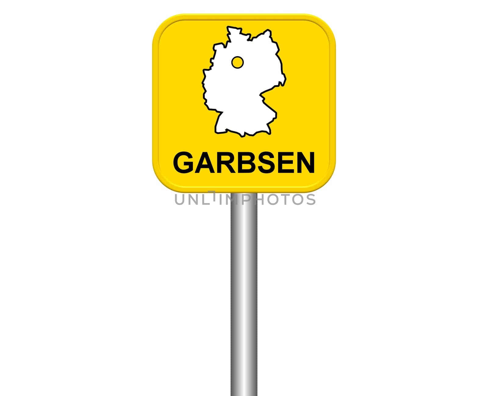 Entrance sign: Garbsen