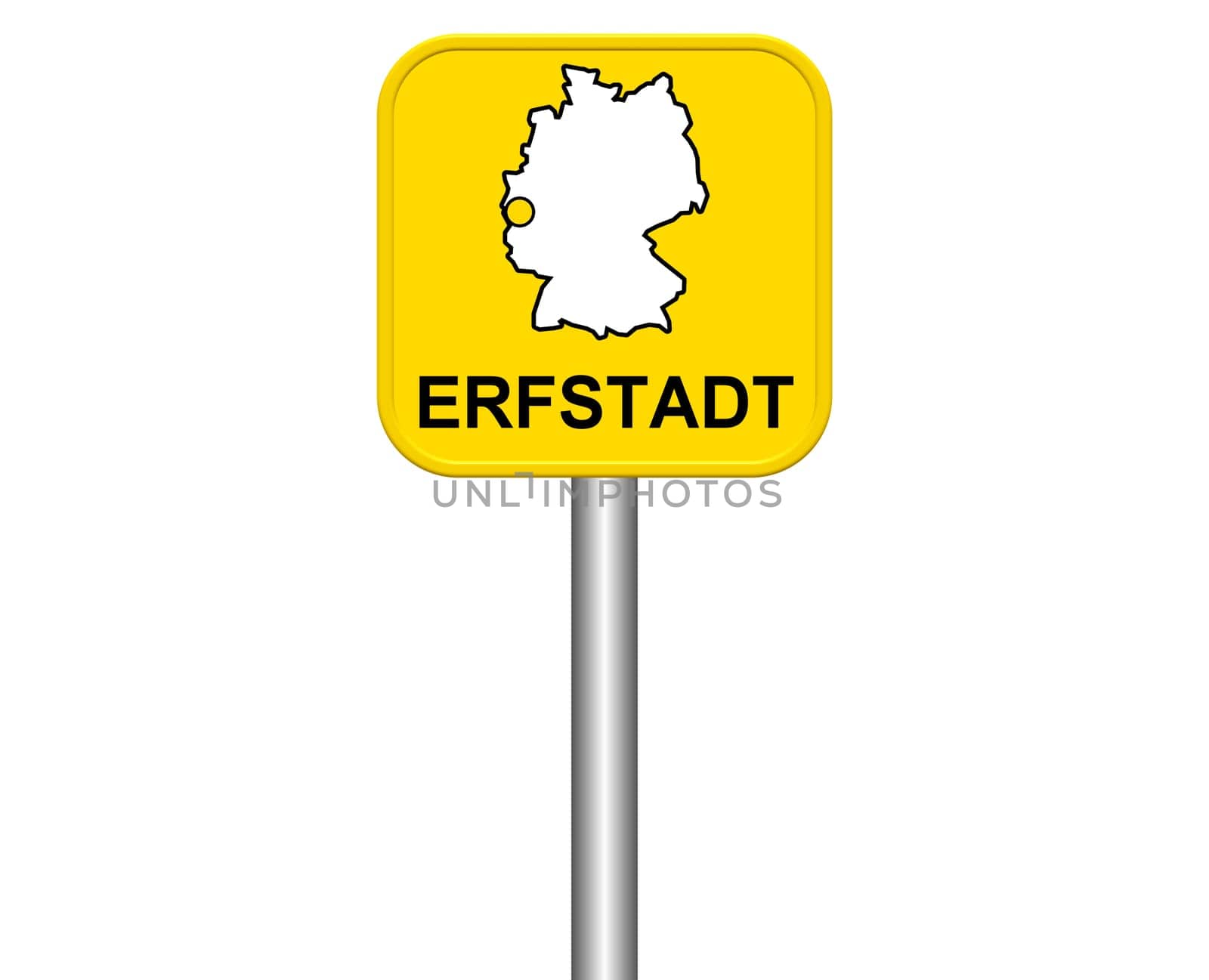 Entrance sign: Erfstadt