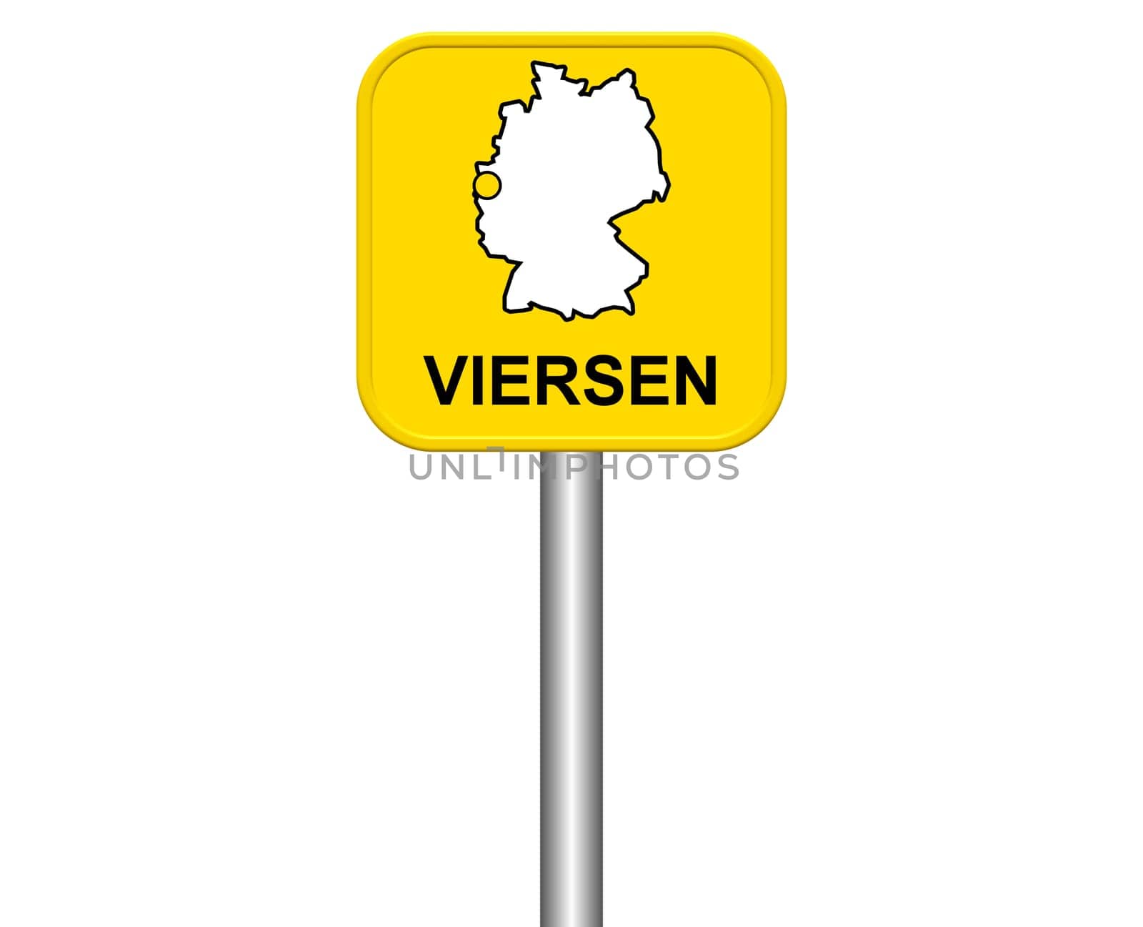 Entrance sign: Viersen