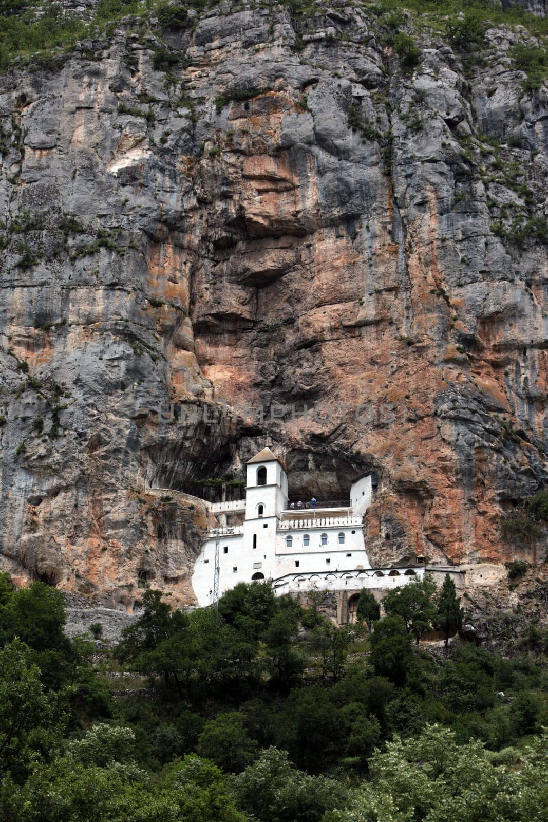 Europe,Eastern Europe,Balkans. Montenegro,Niksic,Monastery,Manastir Ostrog,Rock,Landscape,Nature