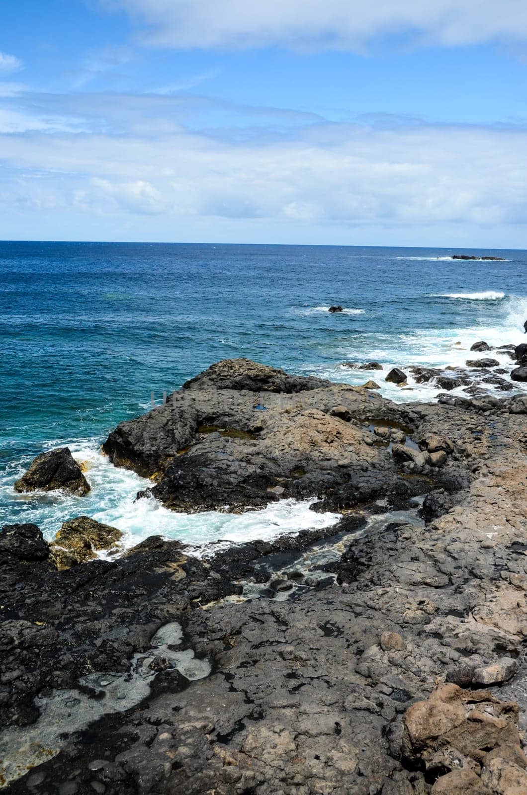 Aerial View Of El Hierro Canary Island Spain