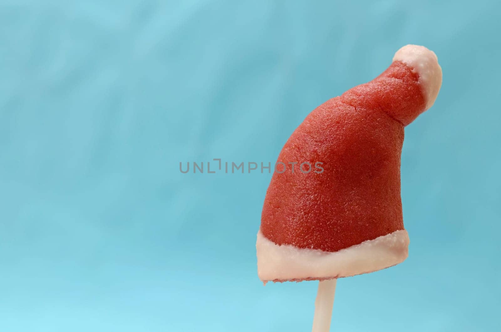 Cake pop Santa's hat