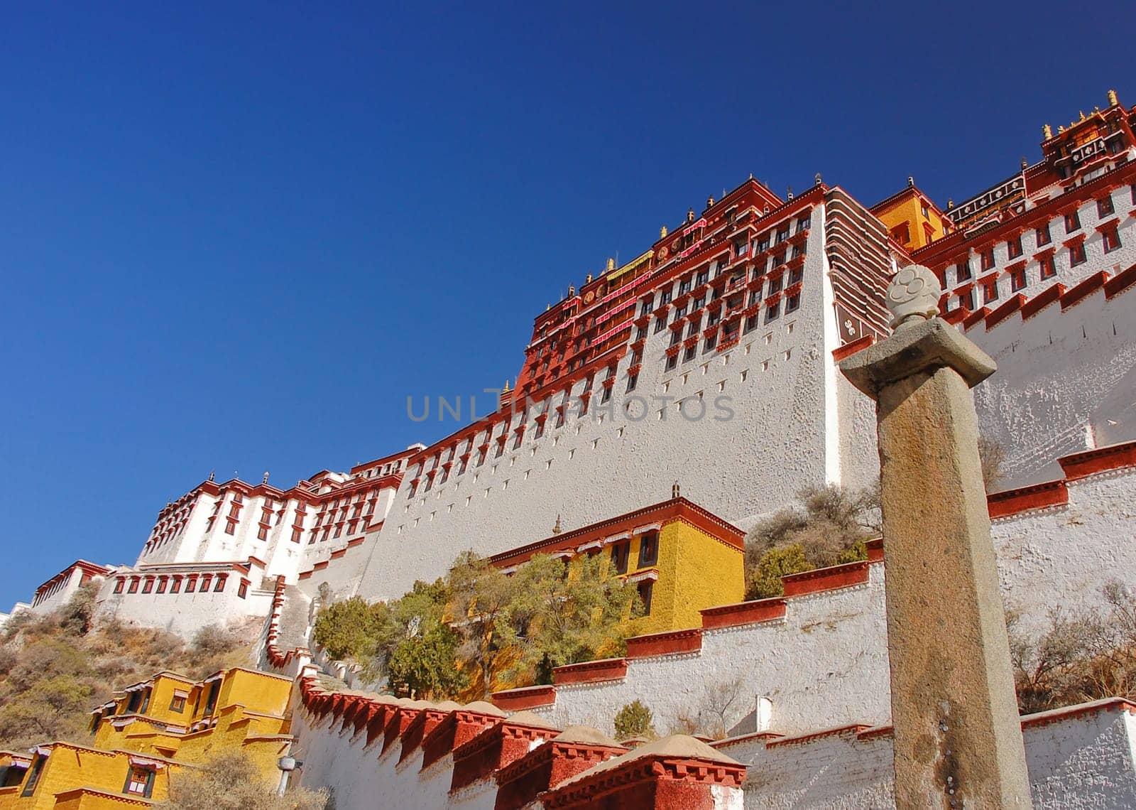 Potala palace in Lhasa, Tibet