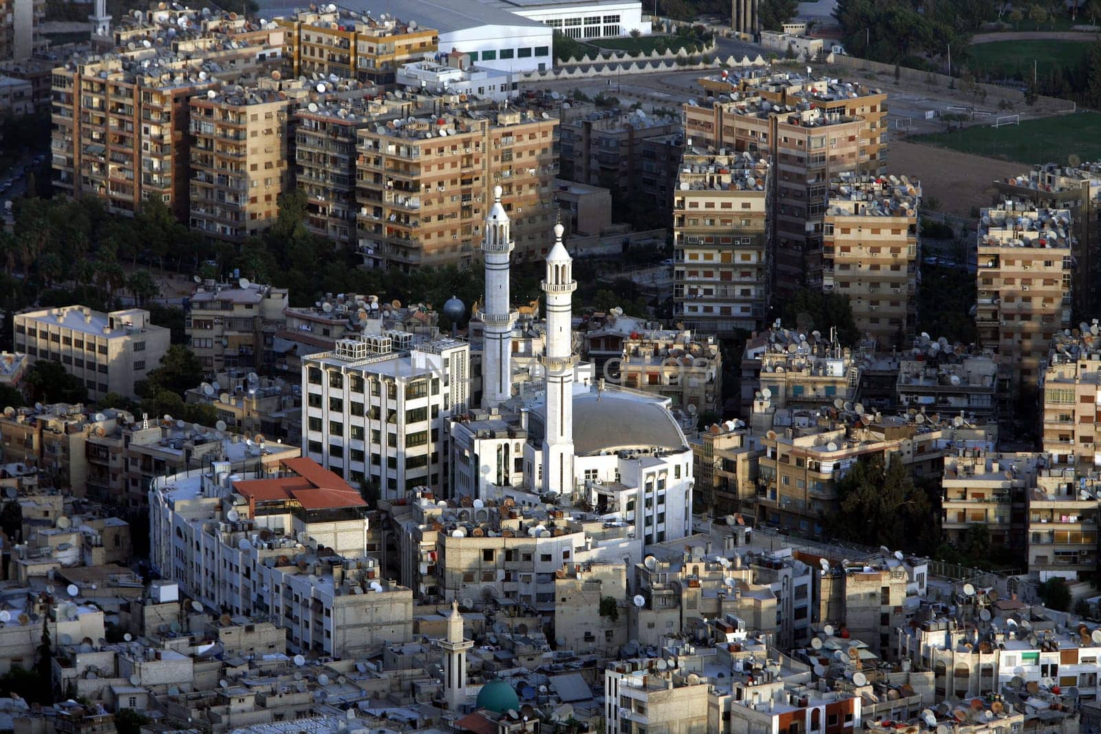 Asien, Naher Osten, Syrien, Damaskus,   Sicht ueber die Grossstadt von Damaskus der Hauptstadt von Syrien.