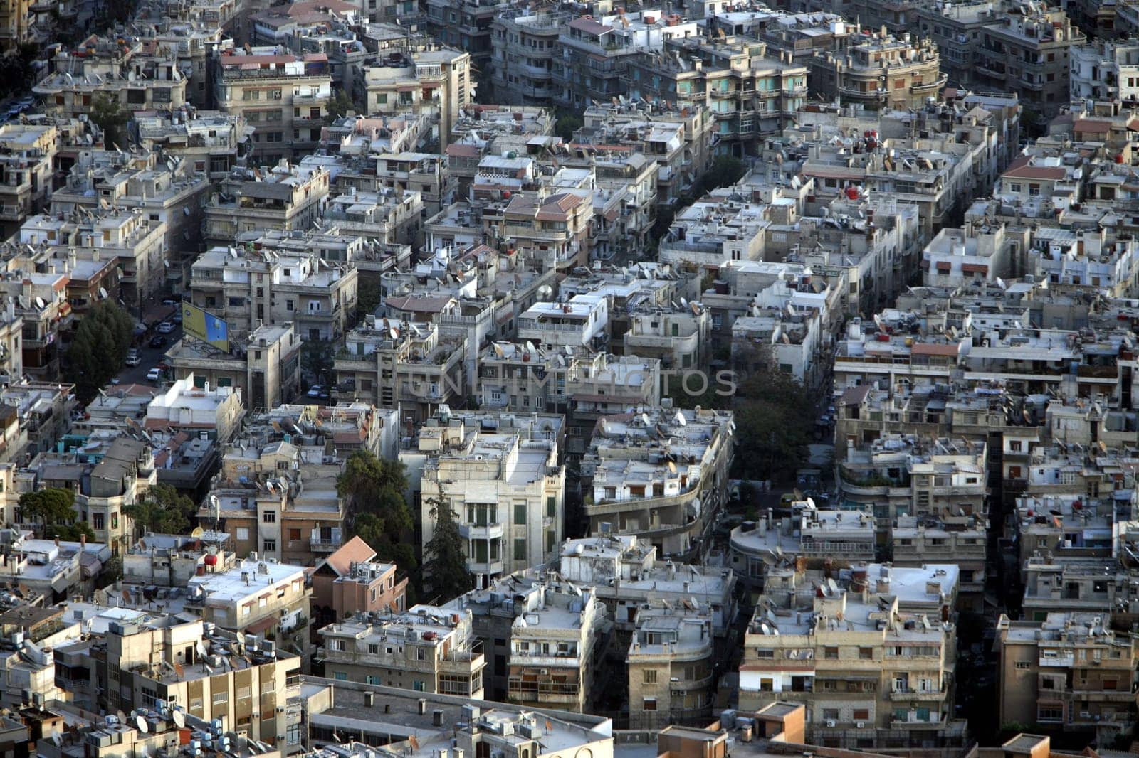 Asien, Naher Osten, Syrien, Damaskus,   Sicht ueber die Grossstadt von Damaskus der Hauptstadt von Syrien.