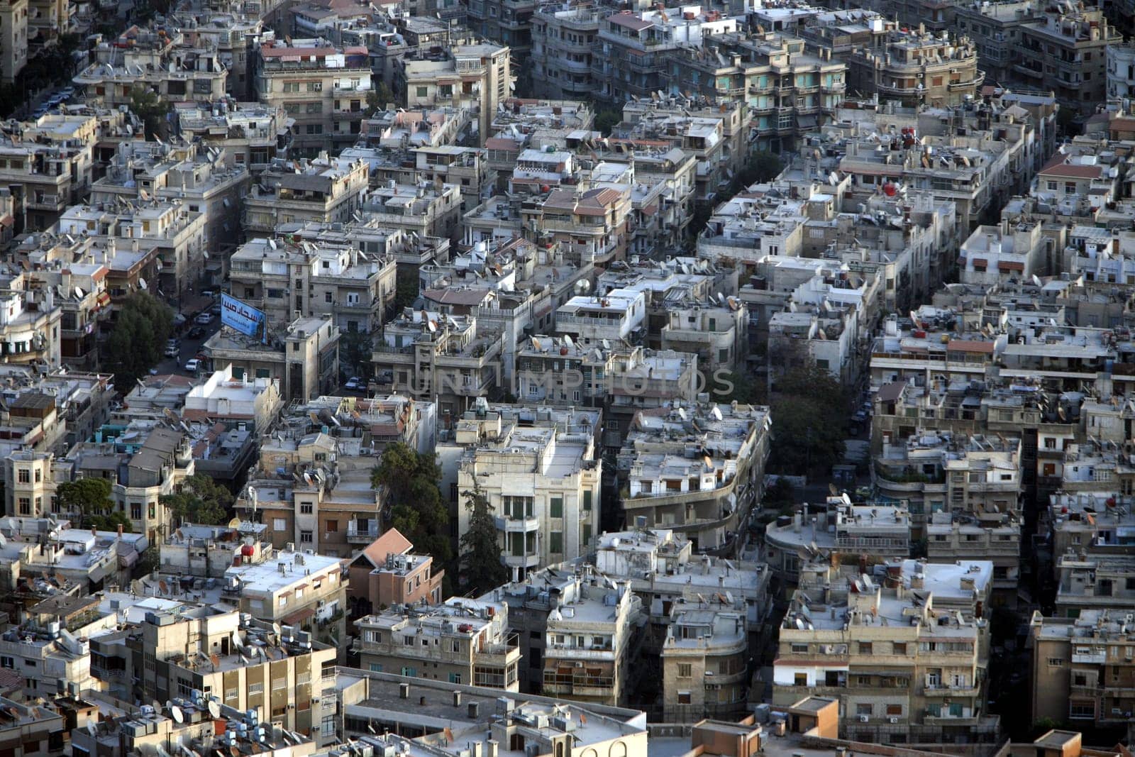 Asien, Naher Osten, Syrien, Damaskus,   Sicht ueber die Grossstadt von Damaskus der Hauptstadt von Syrien.
