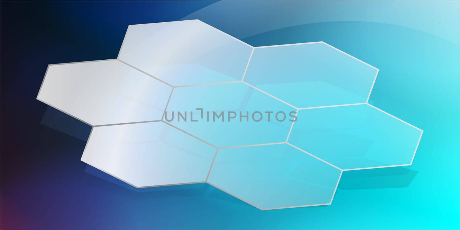 Abstract Hexagon Background_3