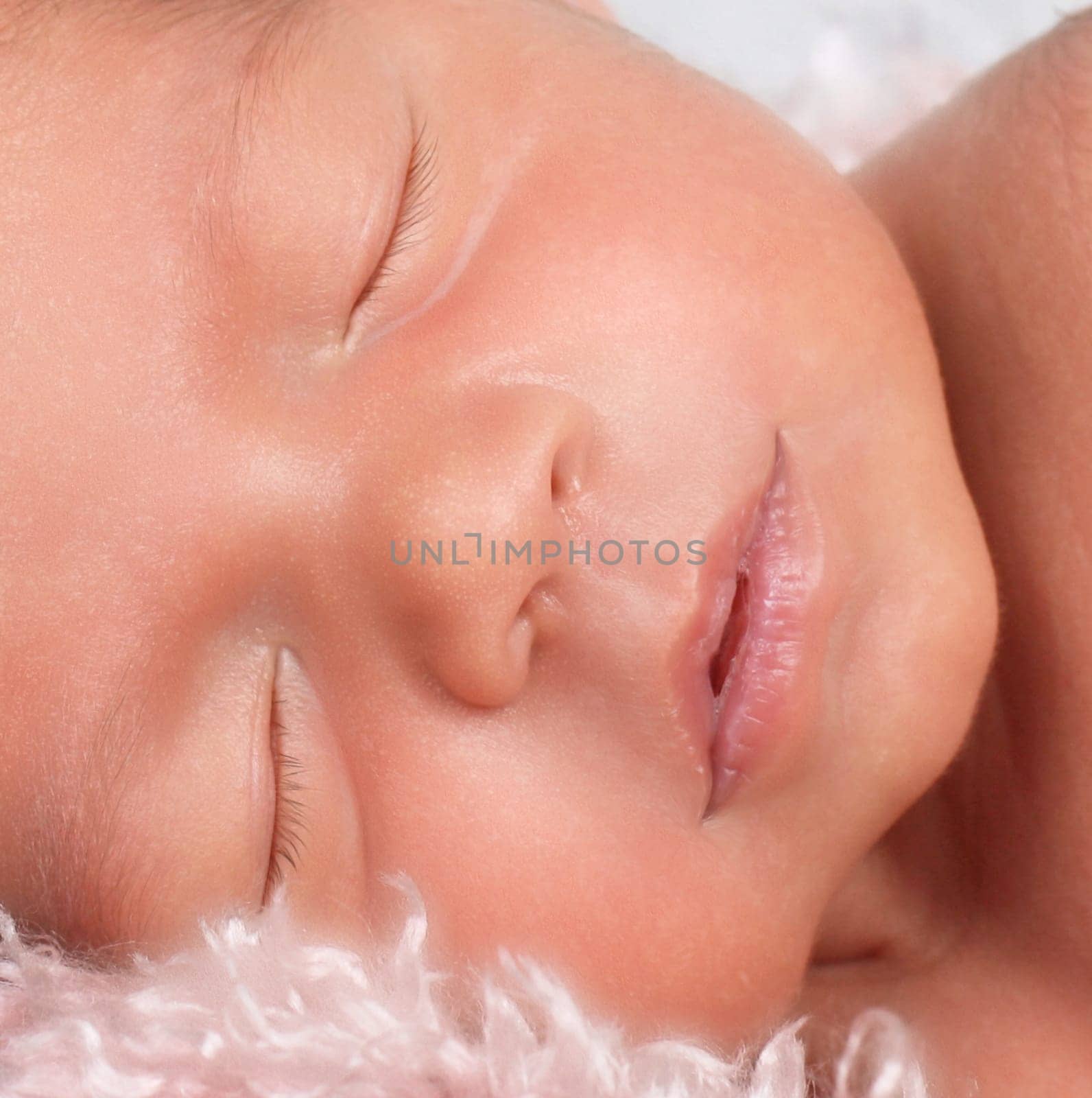 sleeping baby - face