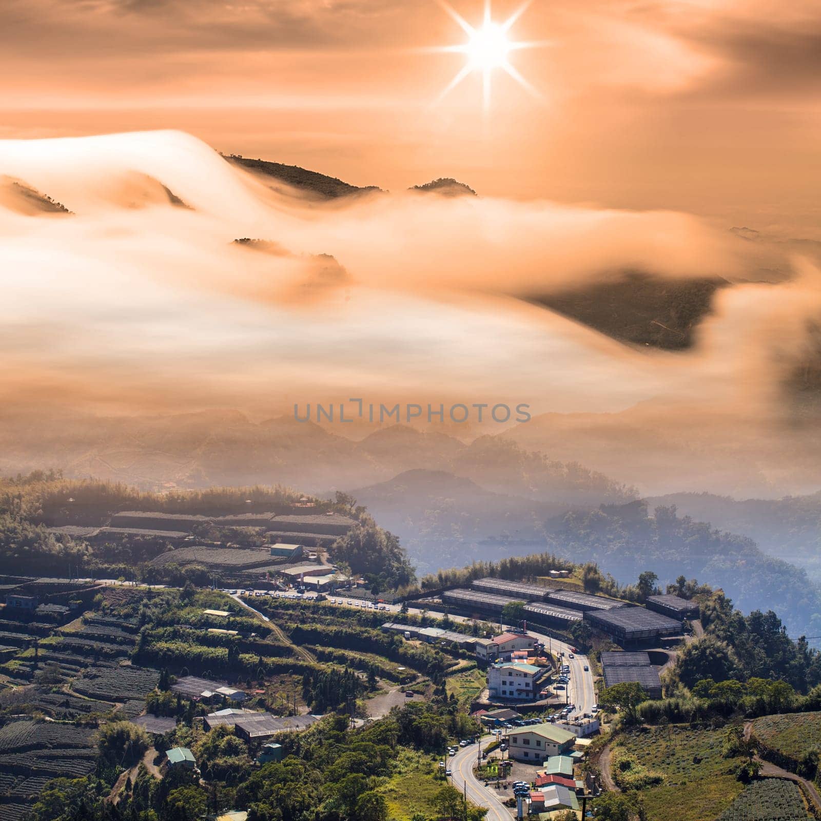 Nice view of Taipei night, Taiwan for adv or others purpose use