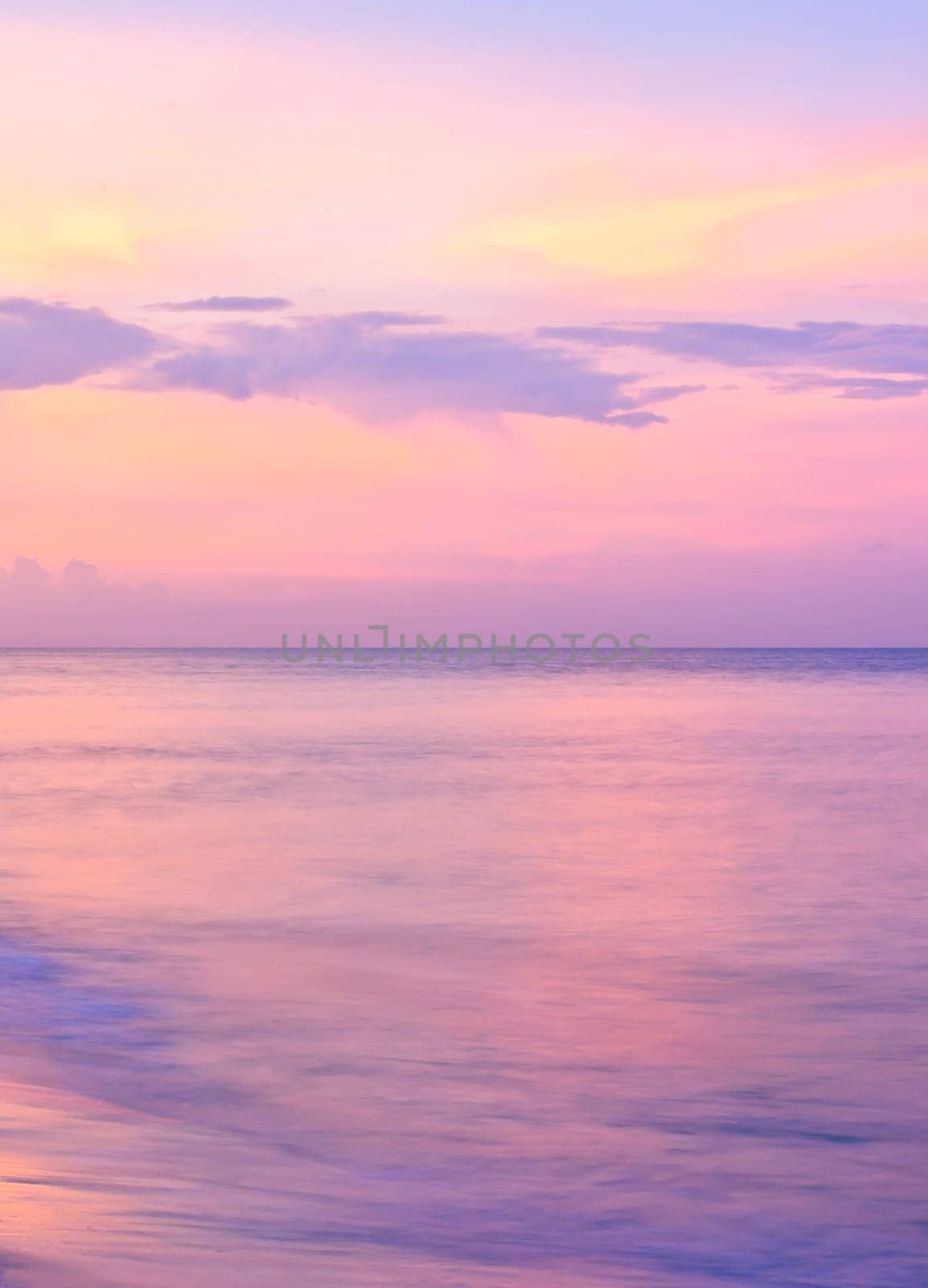 Beautiful beach sunset