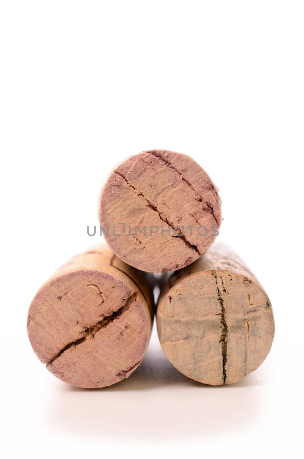 Cork of wine bottles