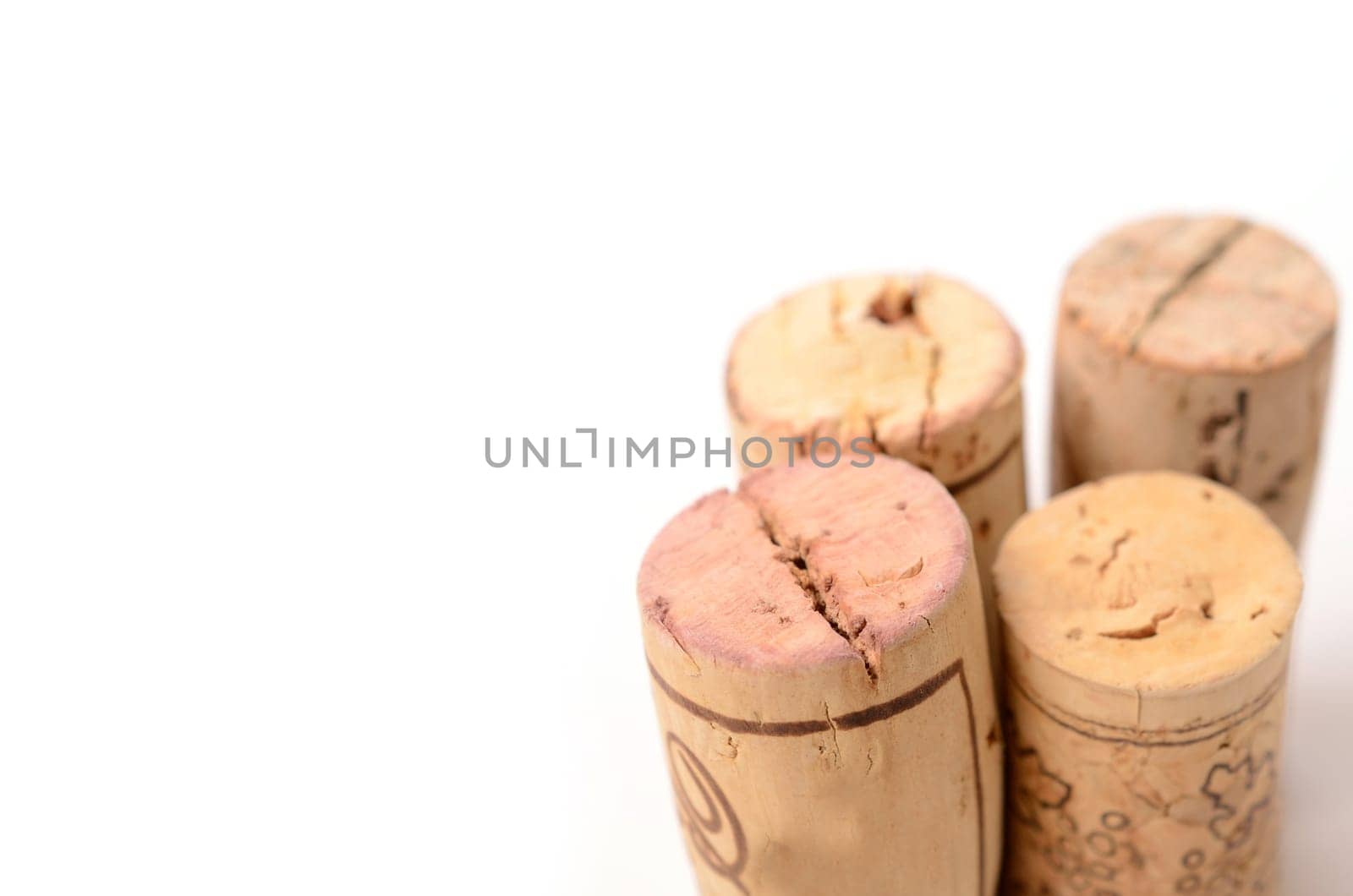 Cork of wine bottles