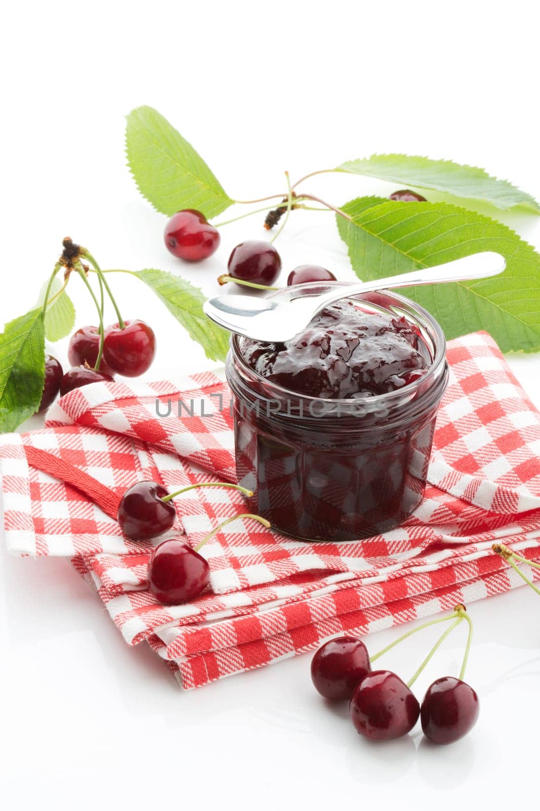 Cherries and cherry jam