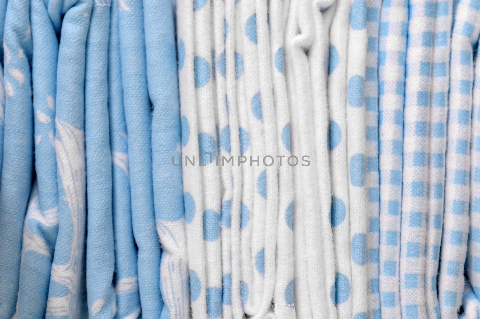 A close up shot of baby bed sheets