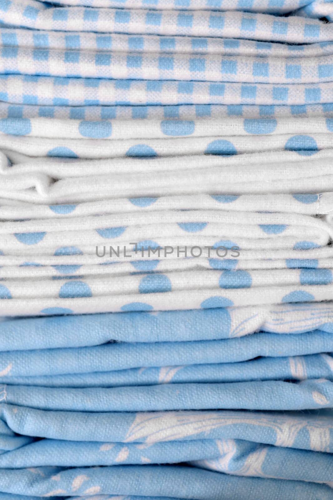 A close up shot of baby bed sheets