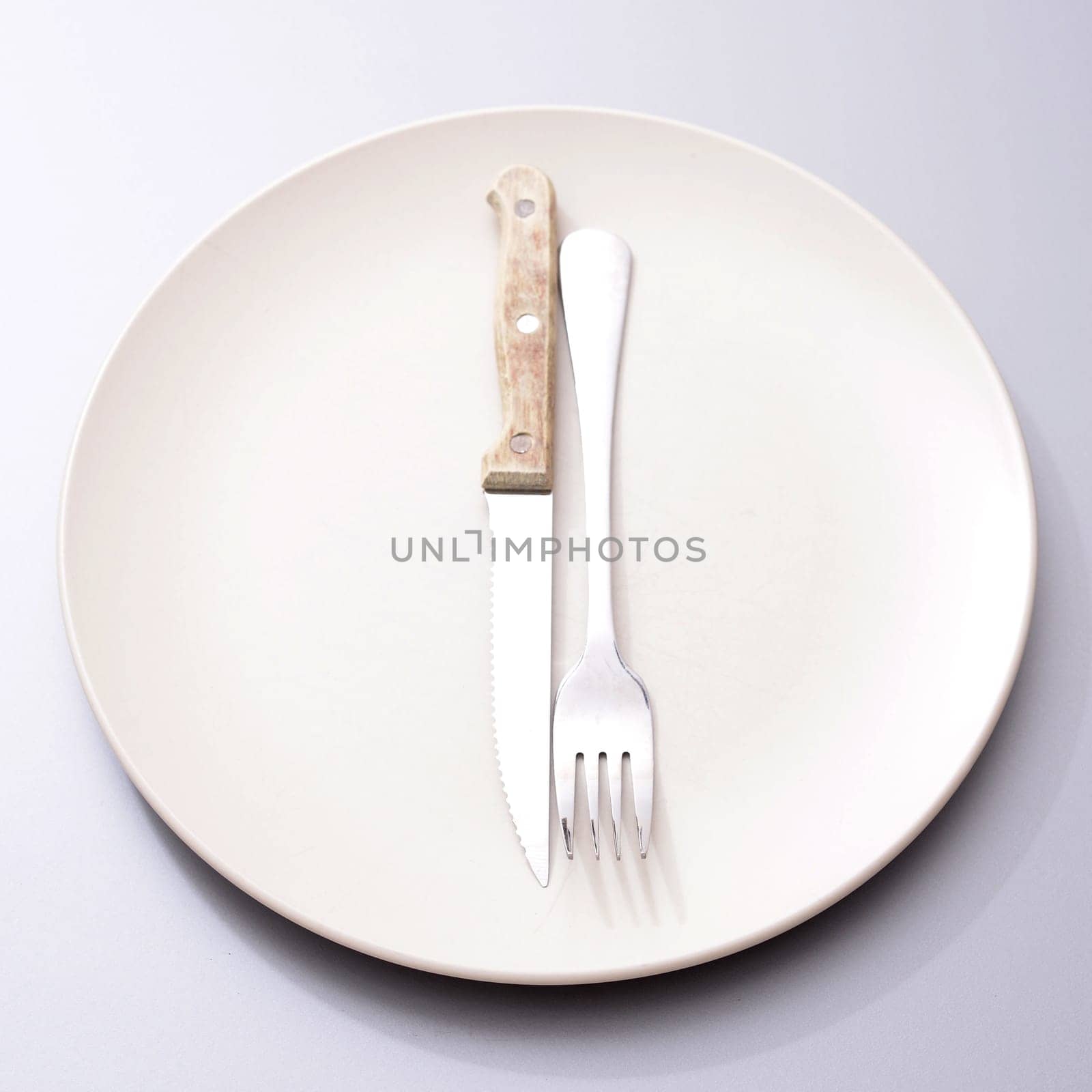 A close up shot of a dinner plate