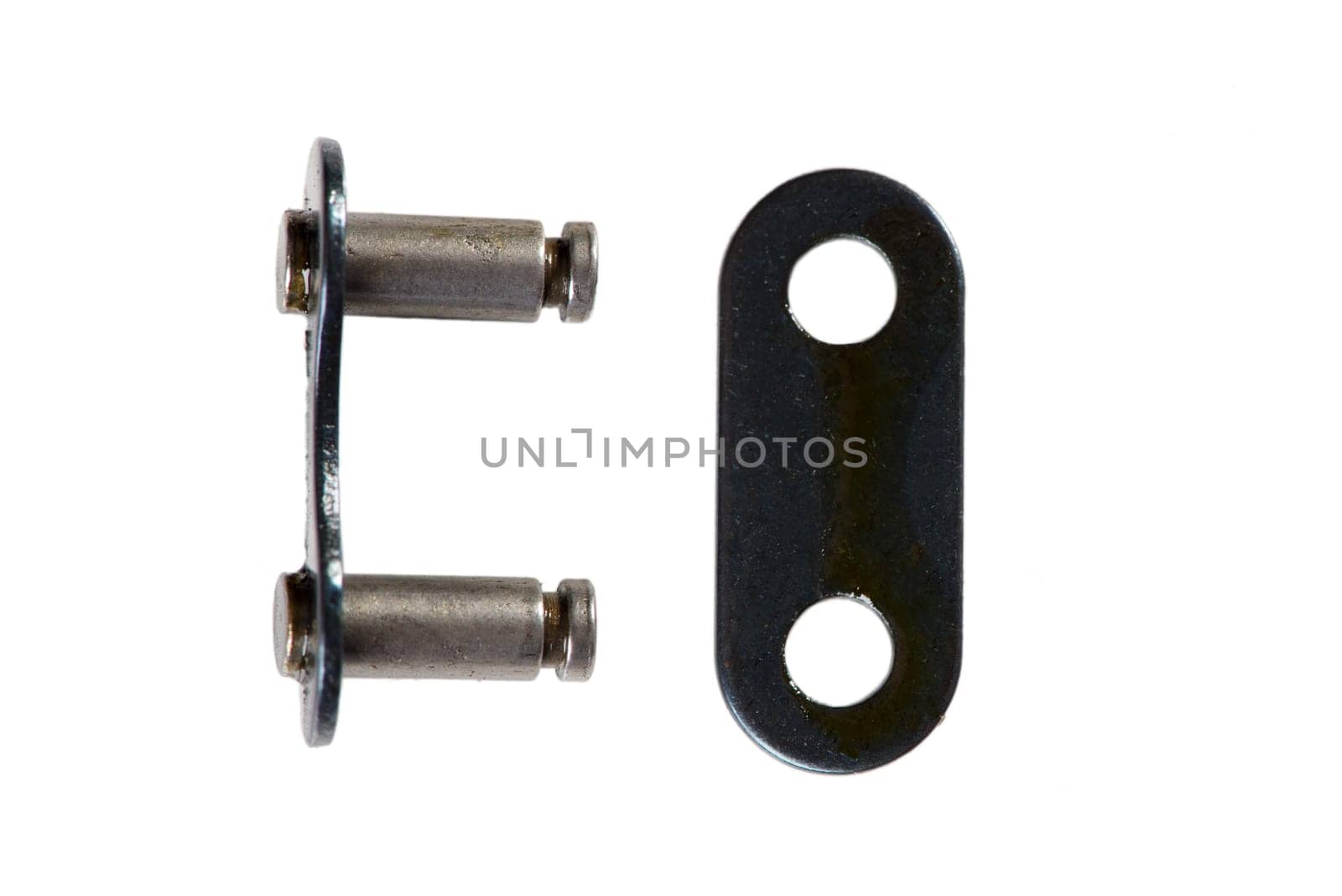 Chain lock in close-up