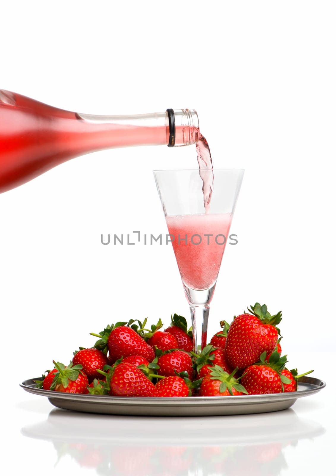 Sparkling wine breakfast