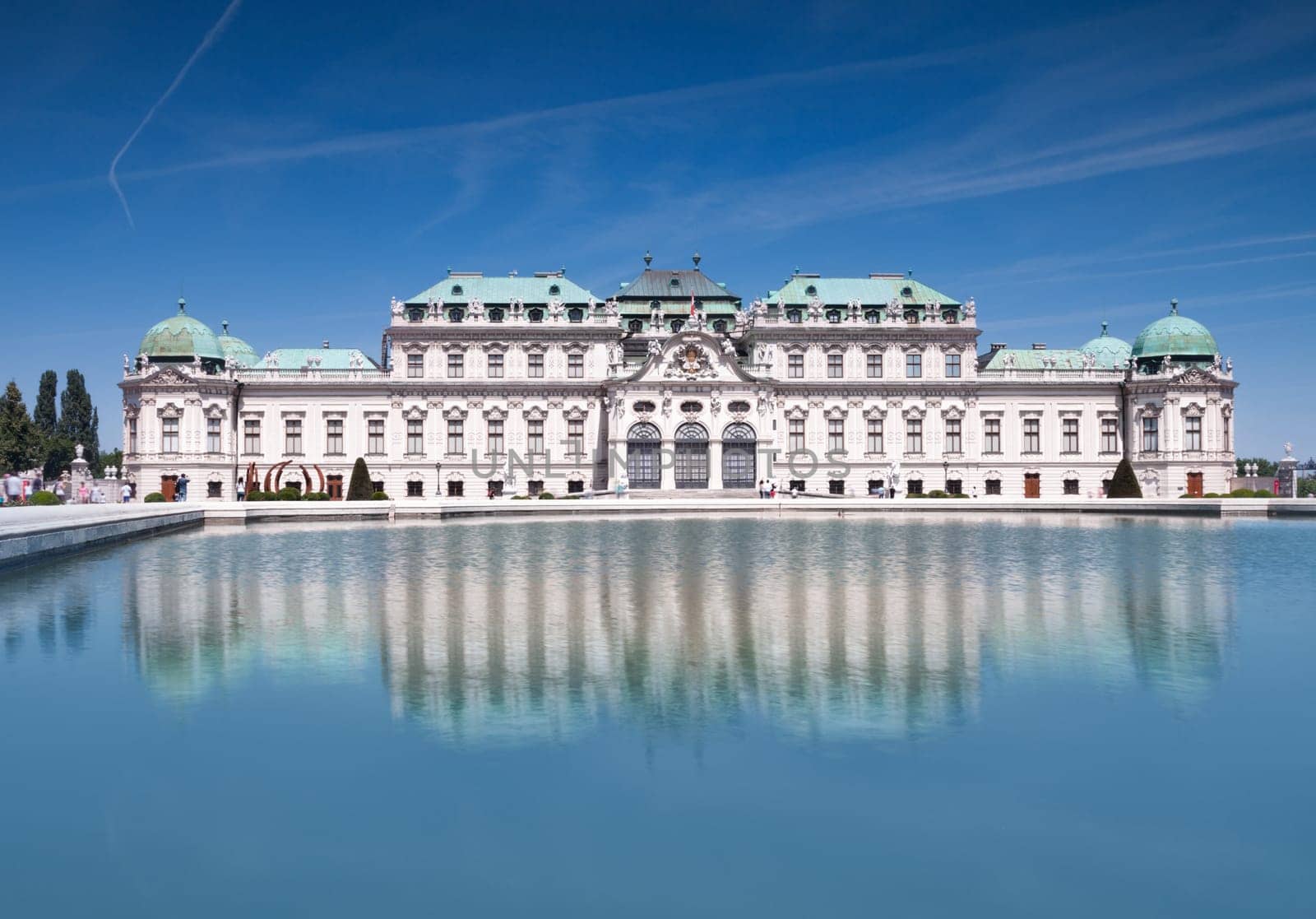 Belvedere castle in Vienna, Austria